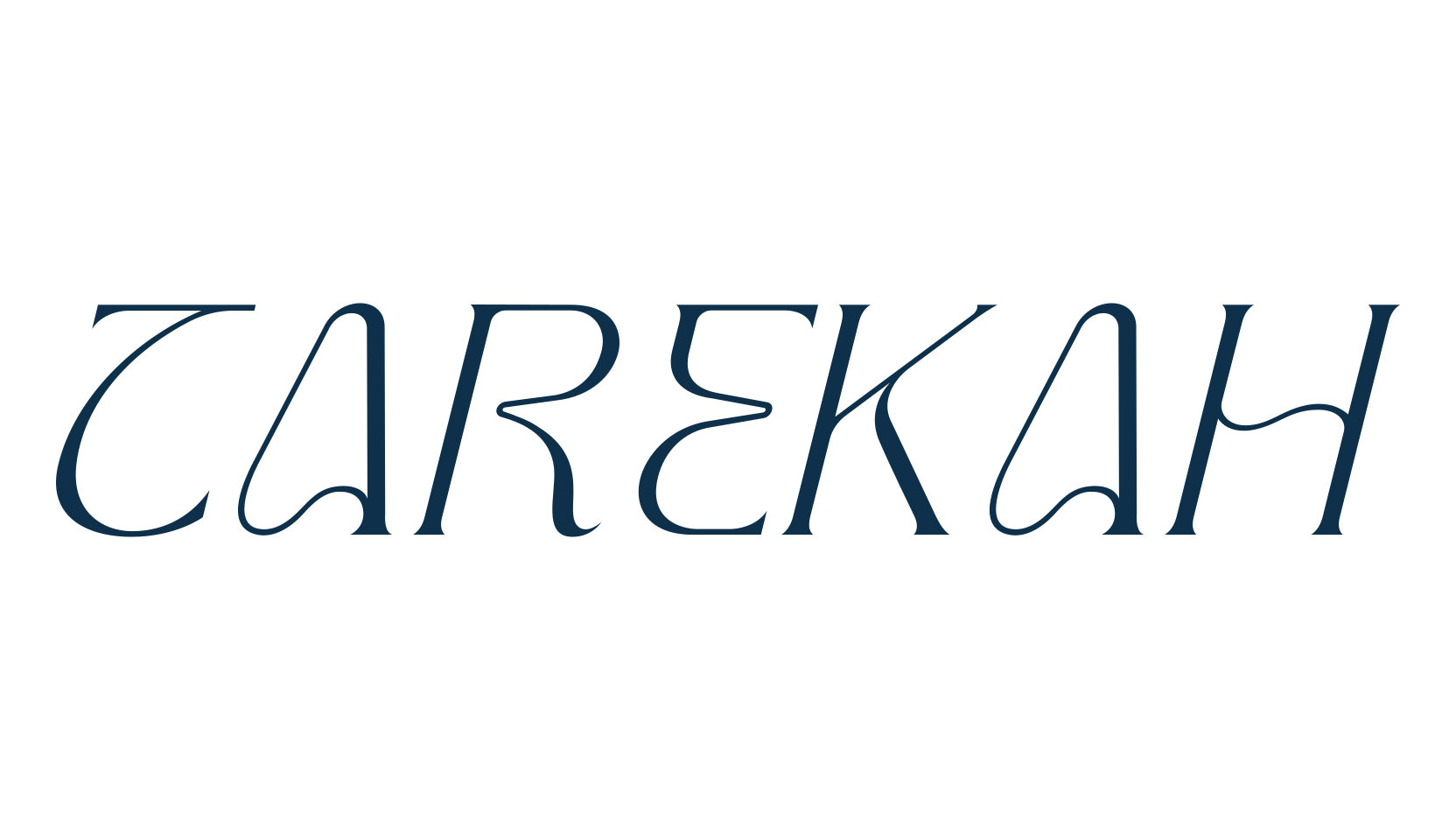 Tarekah, fancy retro decorative font preview