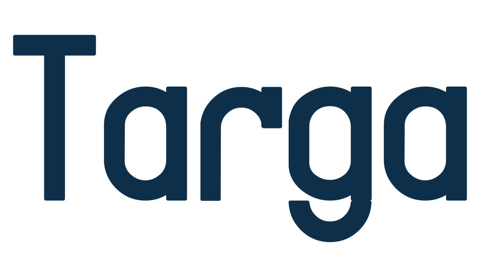 Targa, fixed width font preview