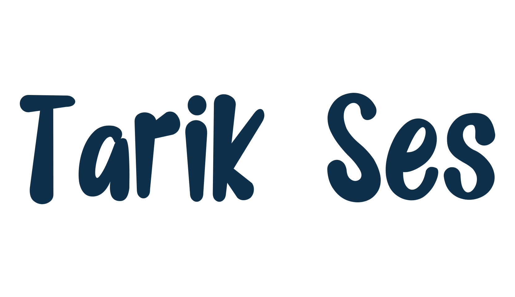 Tarik Ses, fancy cartoon decorative comic font preview