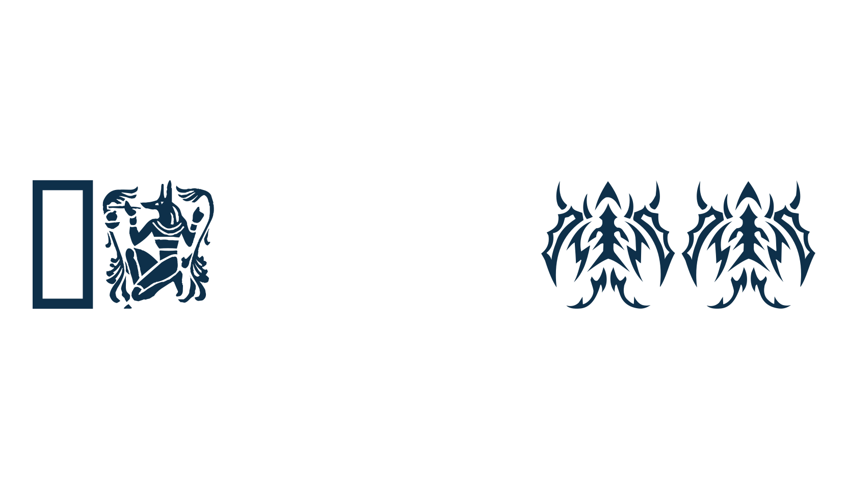 Tattoo (tattoo), fancy decorative font preview