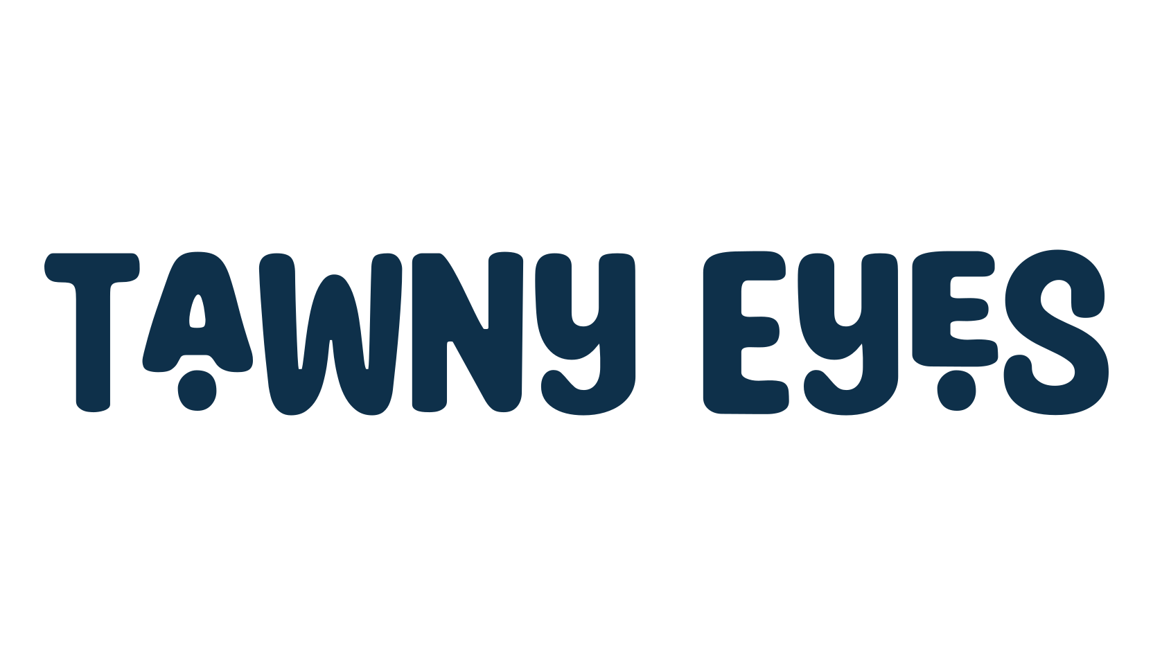 Tawny Eyes, fancy various decorative font preview
