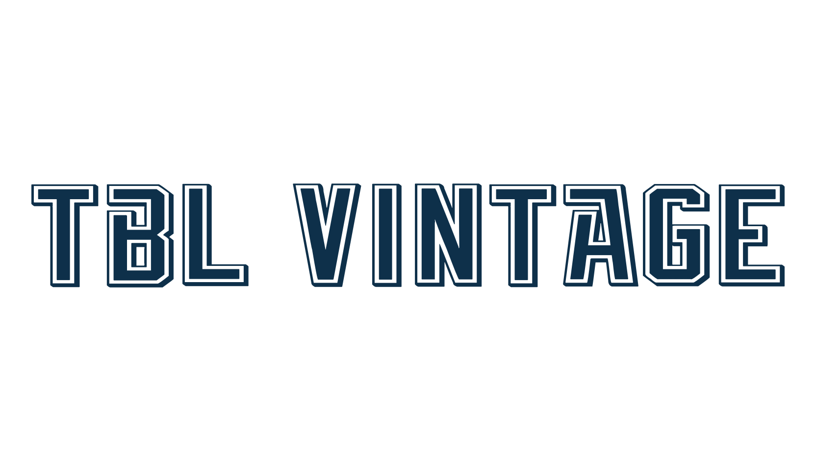 TBL Vintage, fancy various decorative font preview
