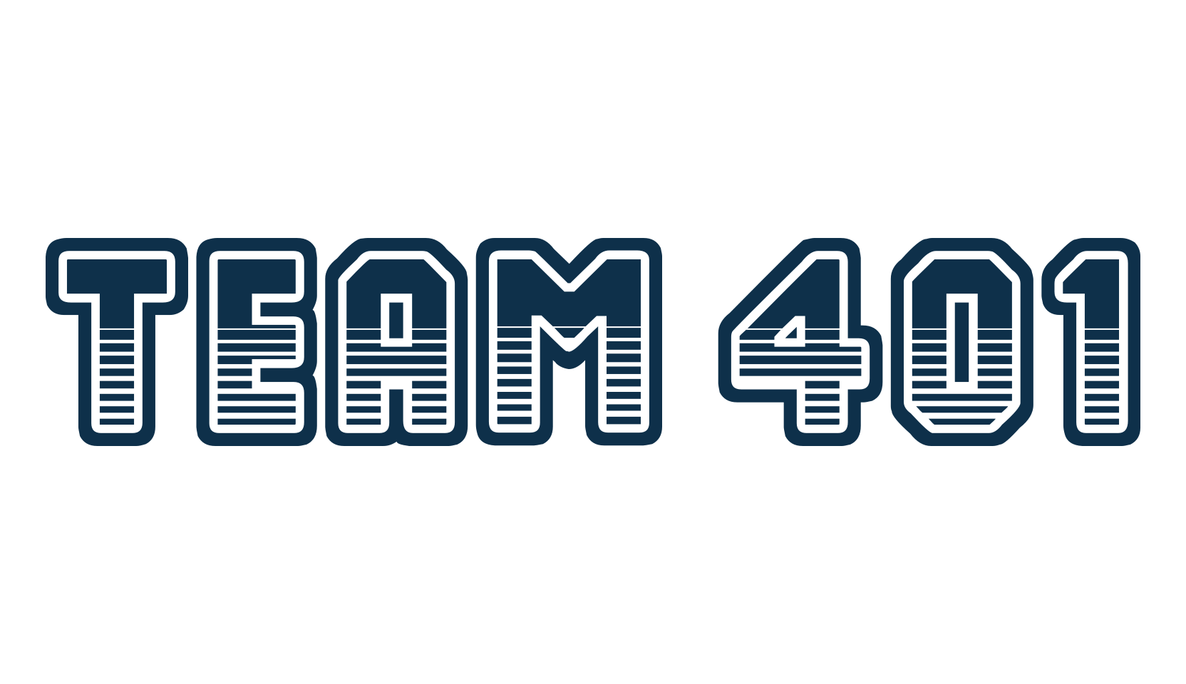Team 401, fancy old school decorative font preview