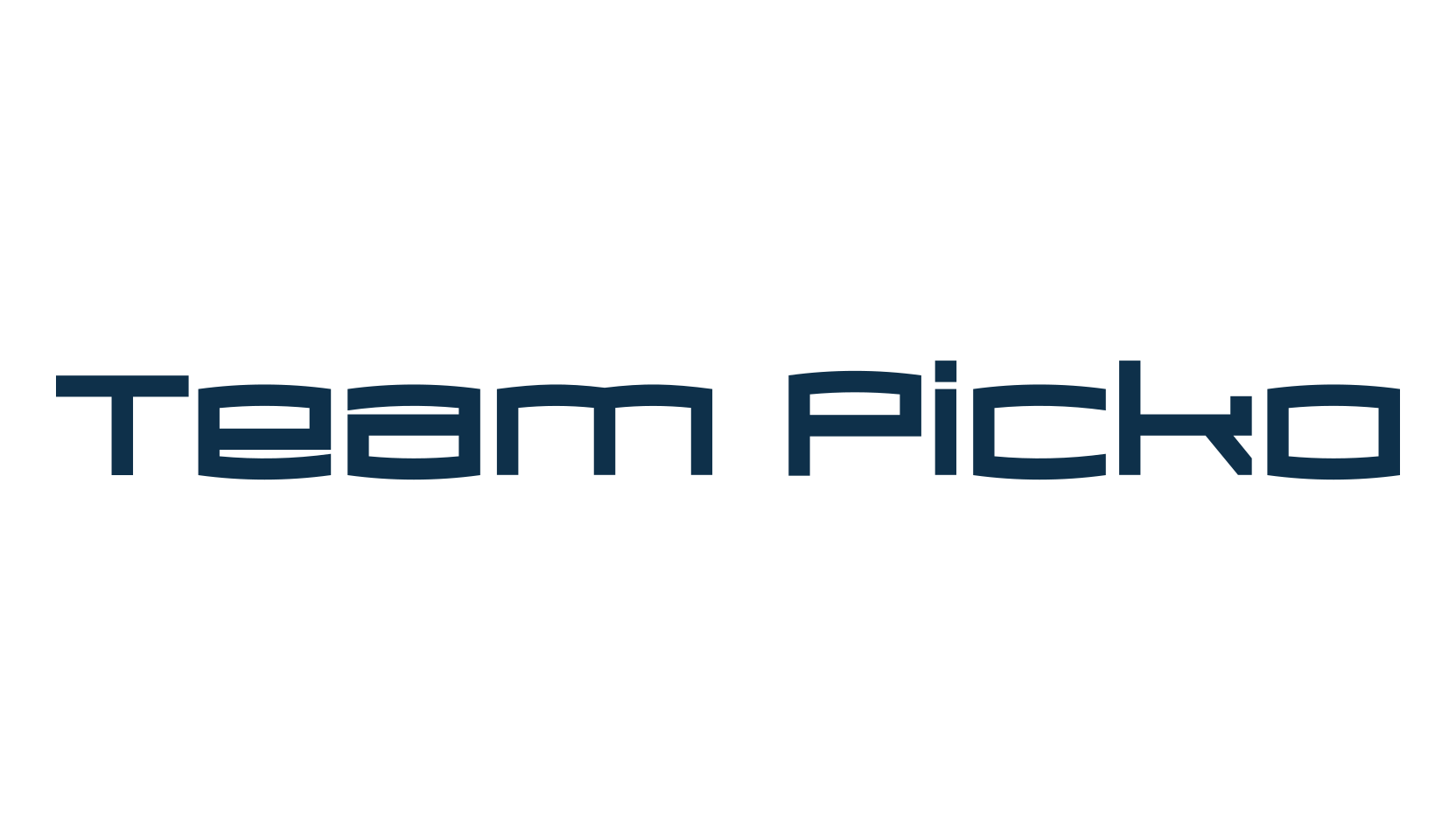 Team Picko, fancy various techno sci-fi font preview