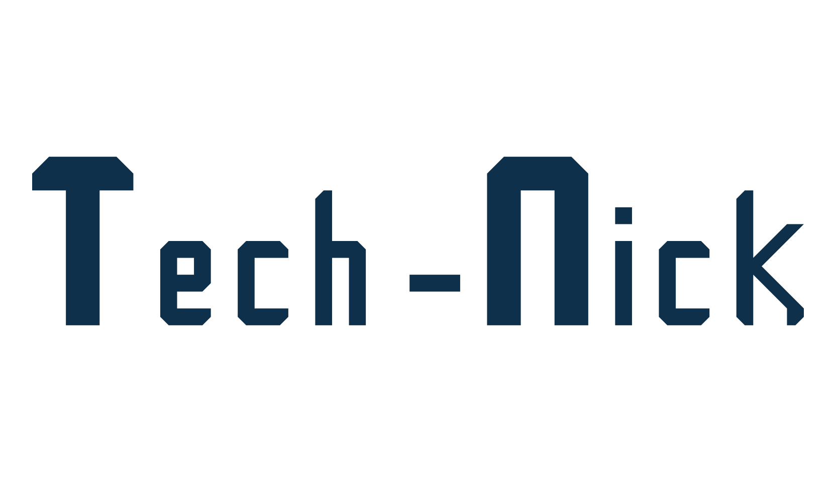 Tech-Nick, various font preview