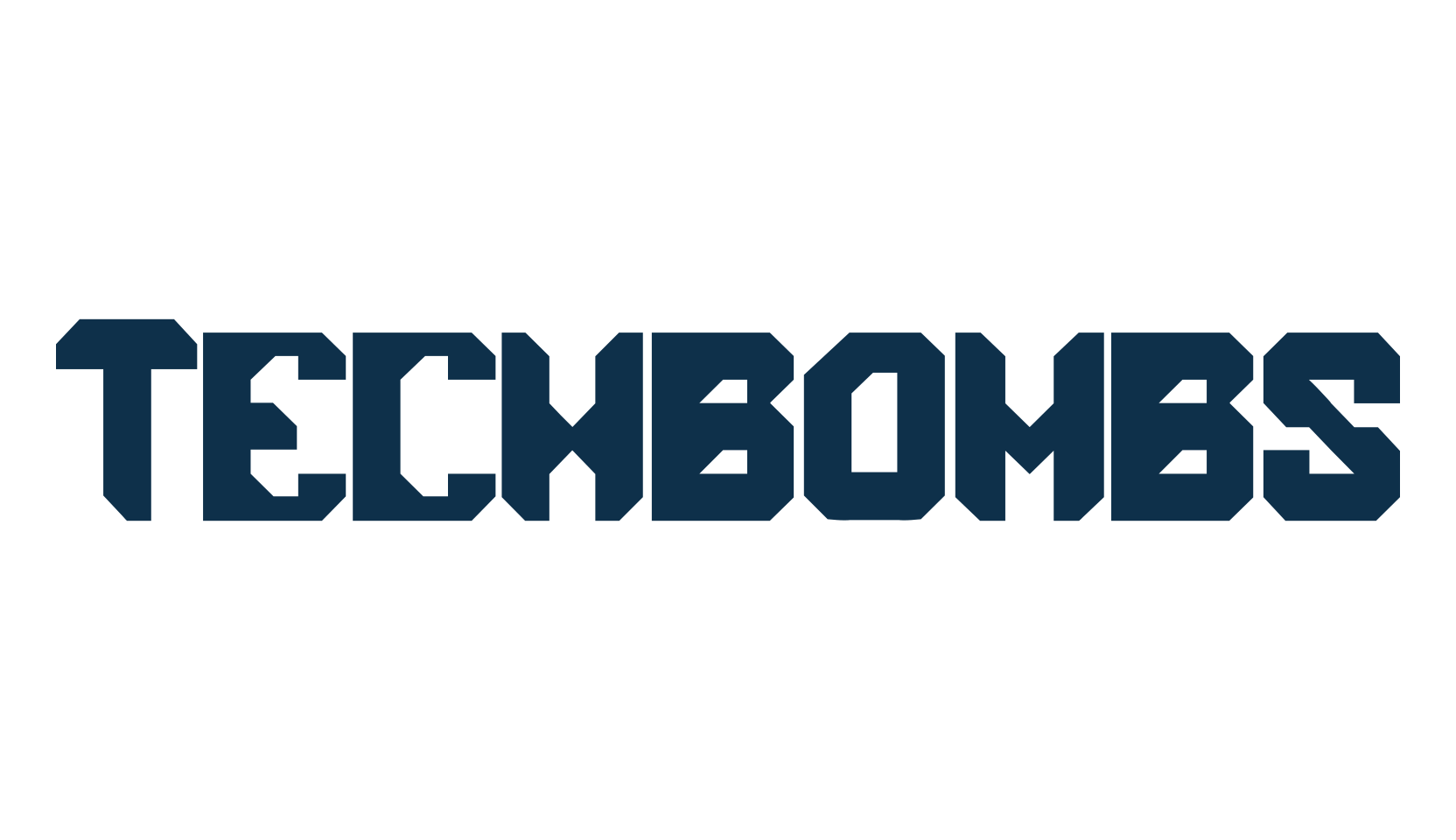 Techbombs, sci-fi font preview