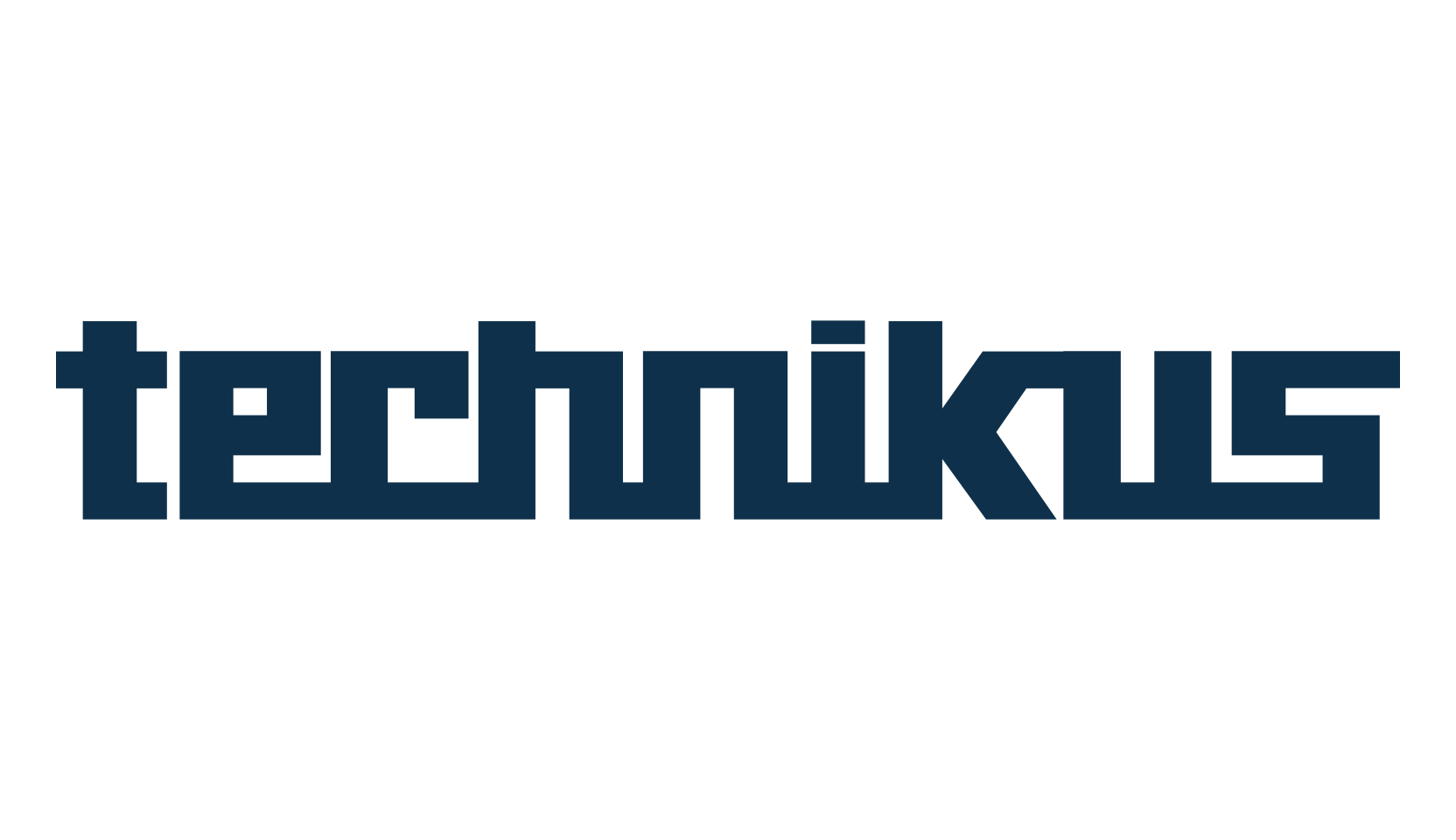 Technikus, techno square sci-fi font preview
