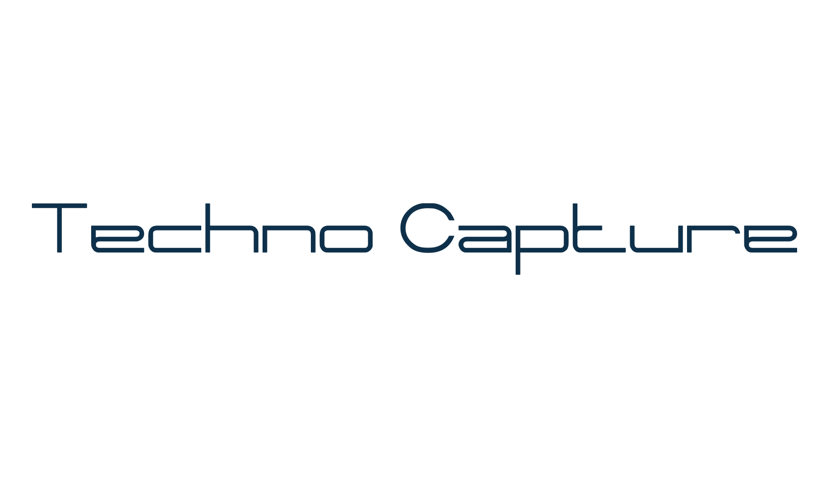Techno Capture, various font preview