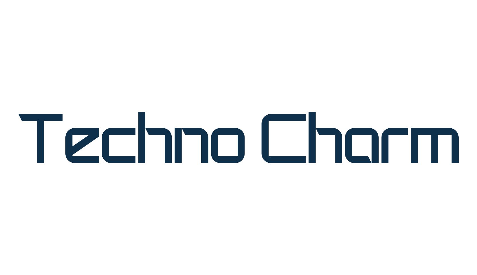 Techno Charm, techno sci-fi font preview