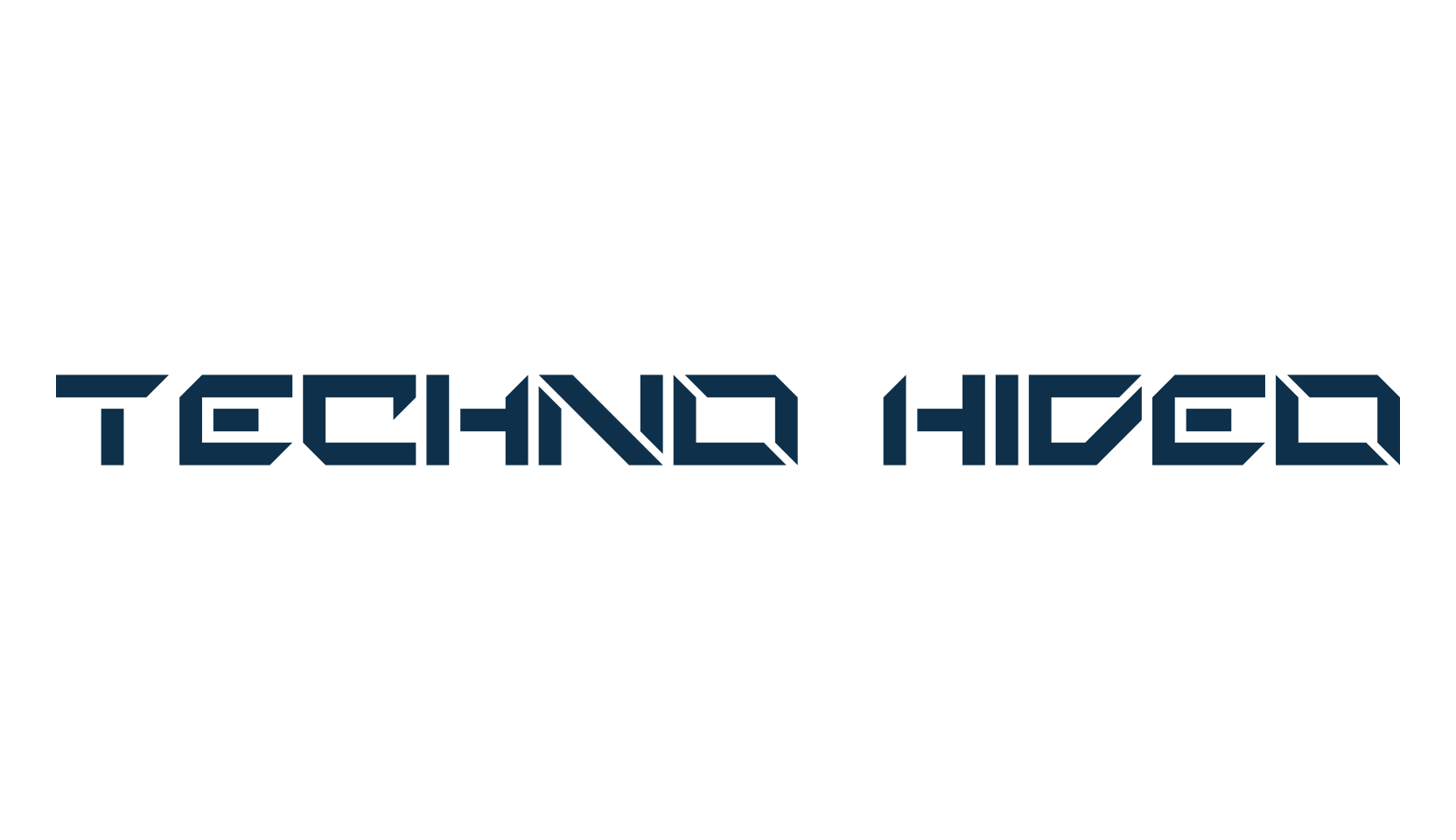 Techno Hideo, square font preview