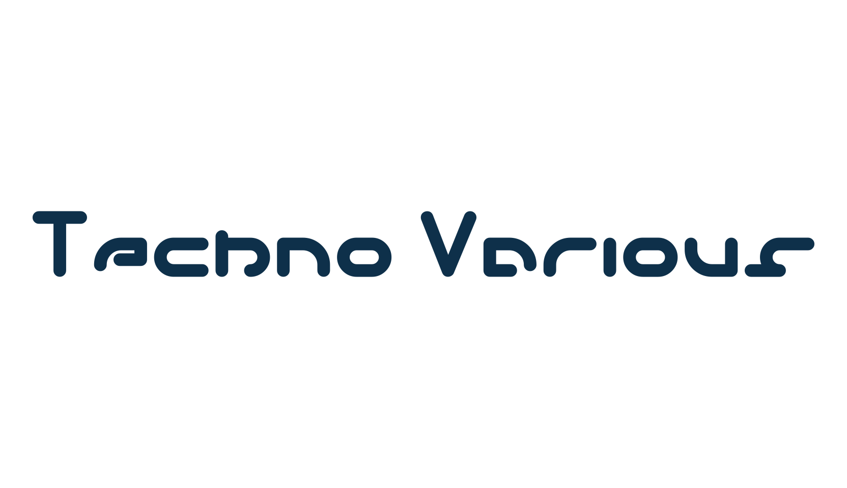 Techno Various, fancy various techno sci-fi font preview