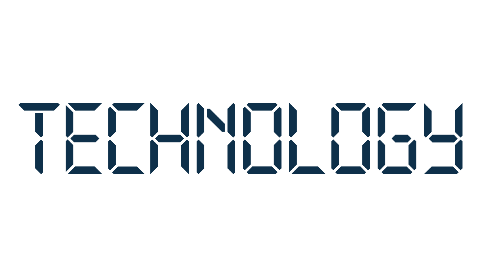Technology, lcd font preview