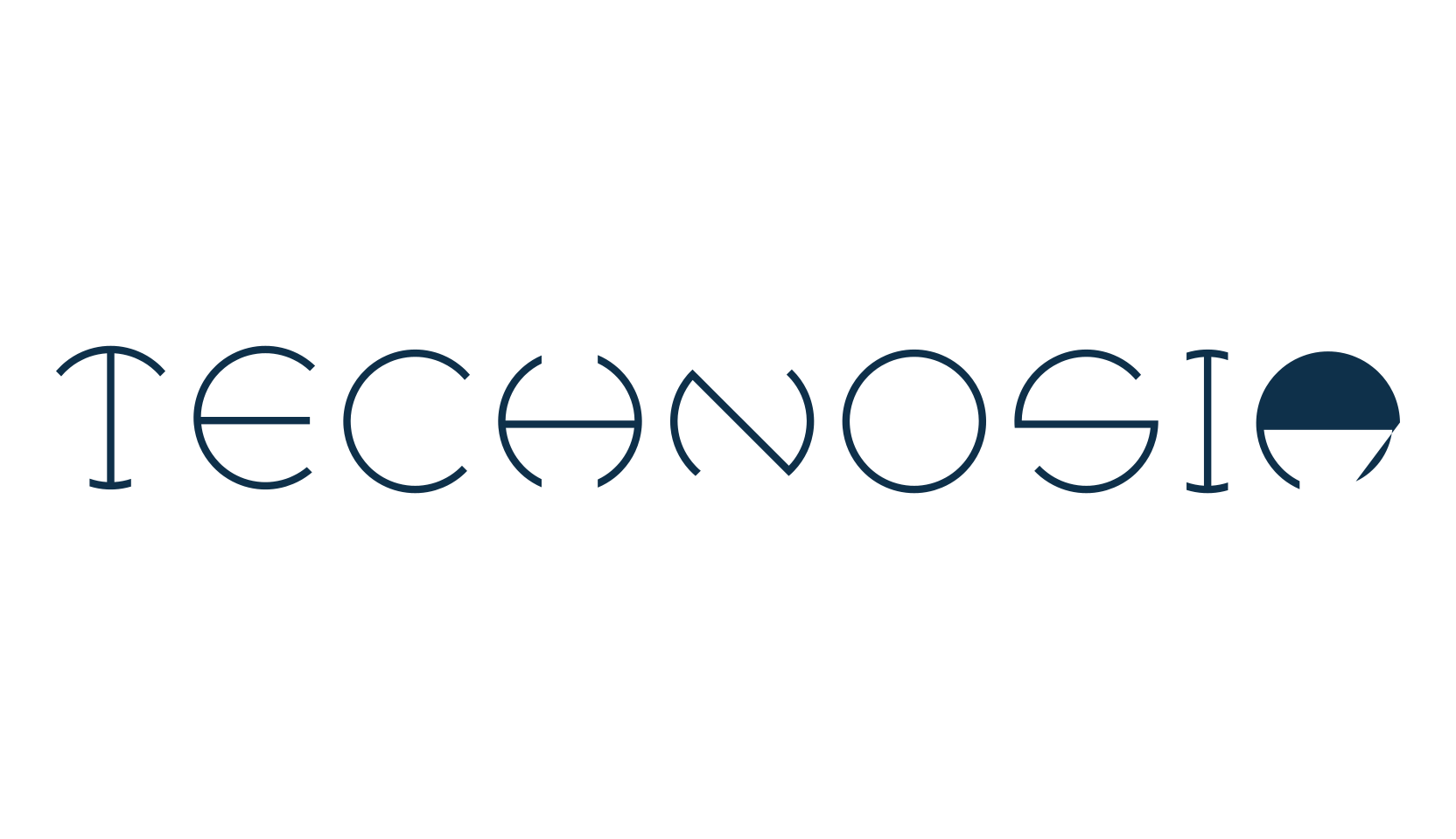 Technosia, sci-fi font preview