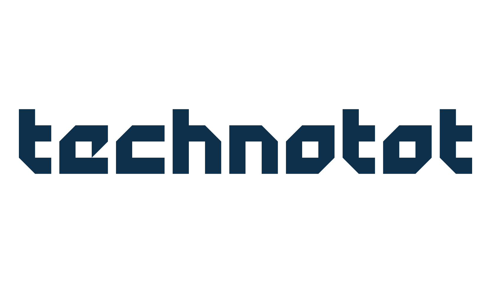 Technotot, techno square sci-fi font preview