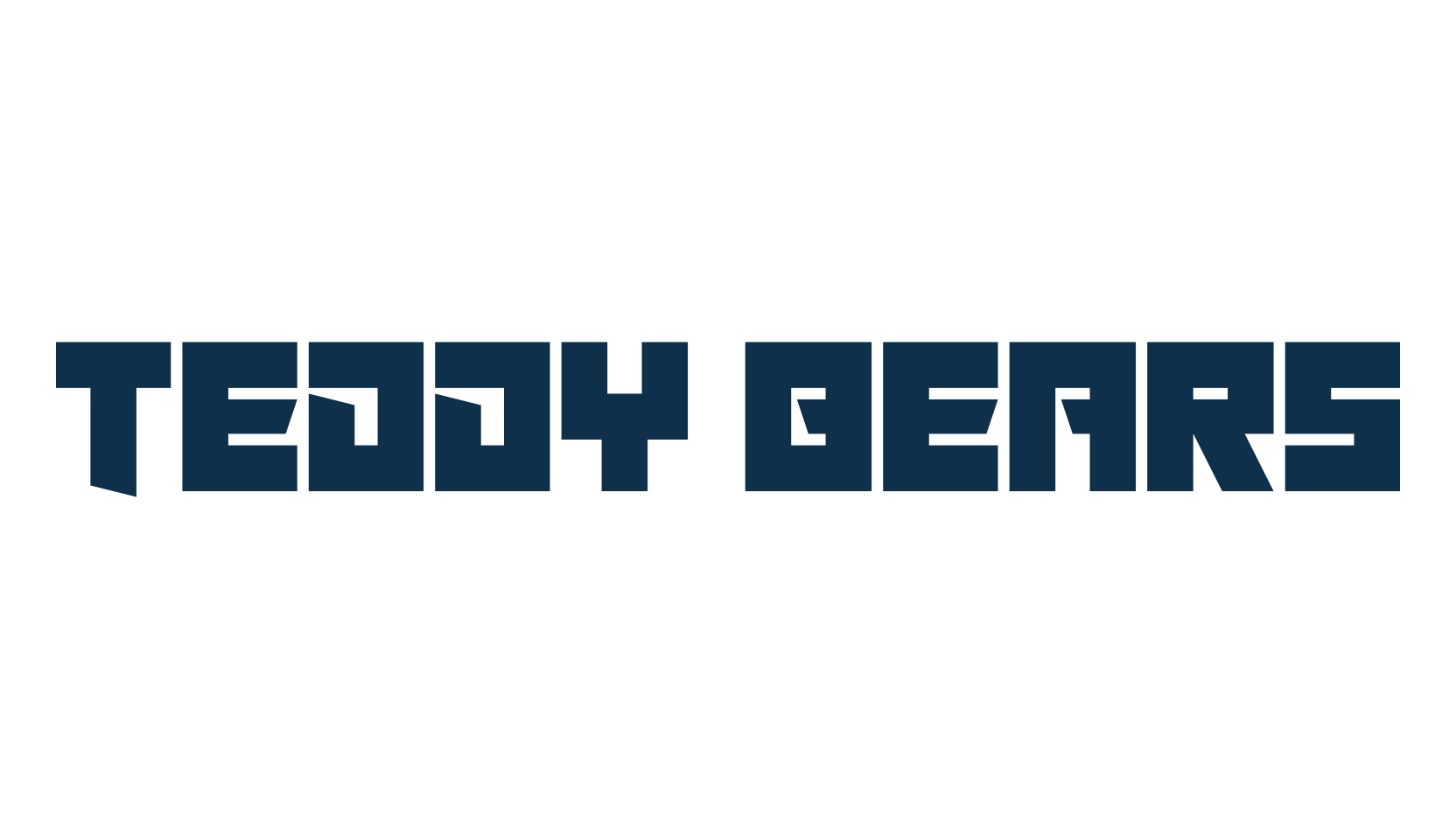 Teddy Bears, square font preview