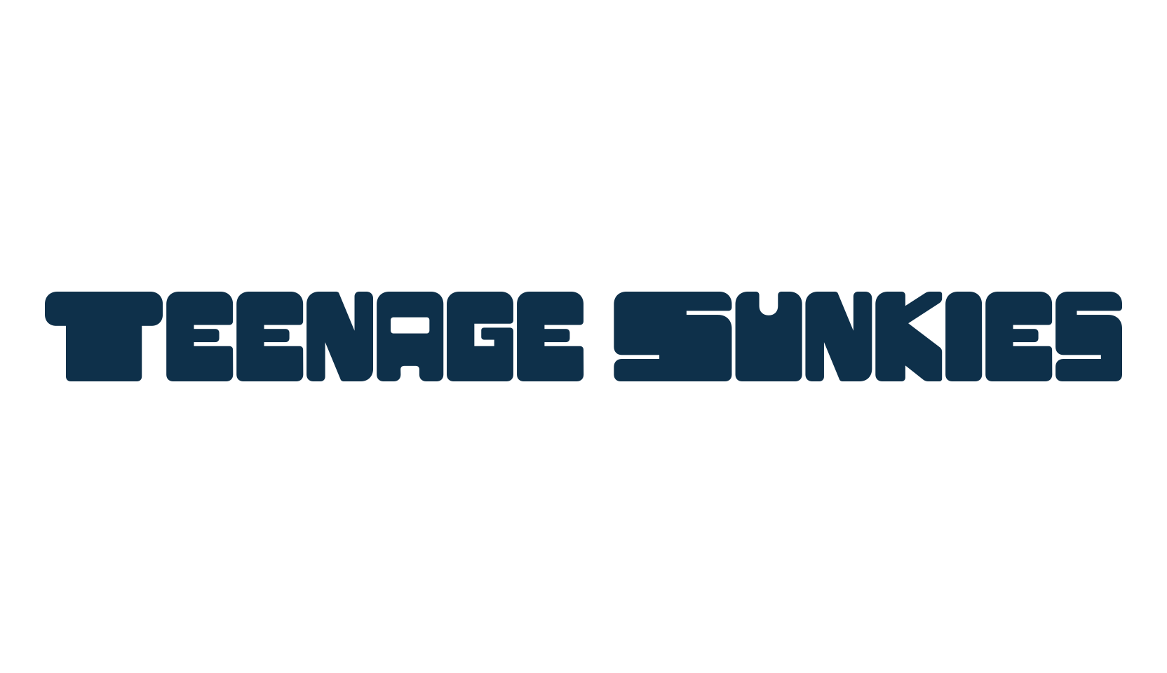 Teenage Sunkies, fancy retro decorative font preview