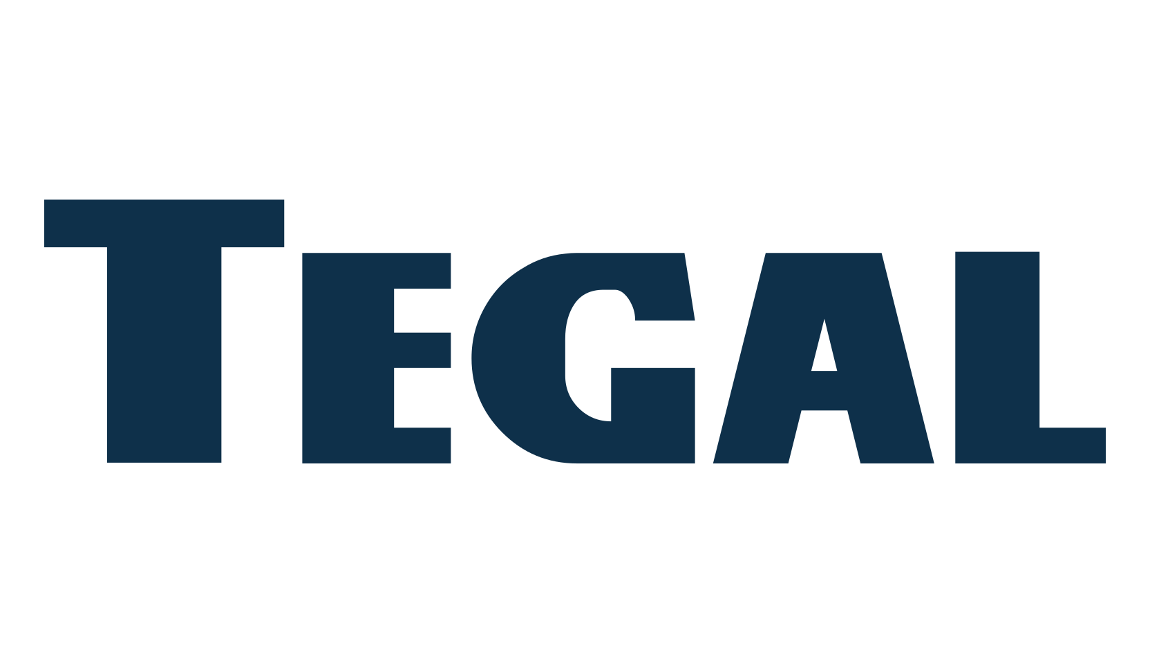 Tegal, basic sans serif font preview