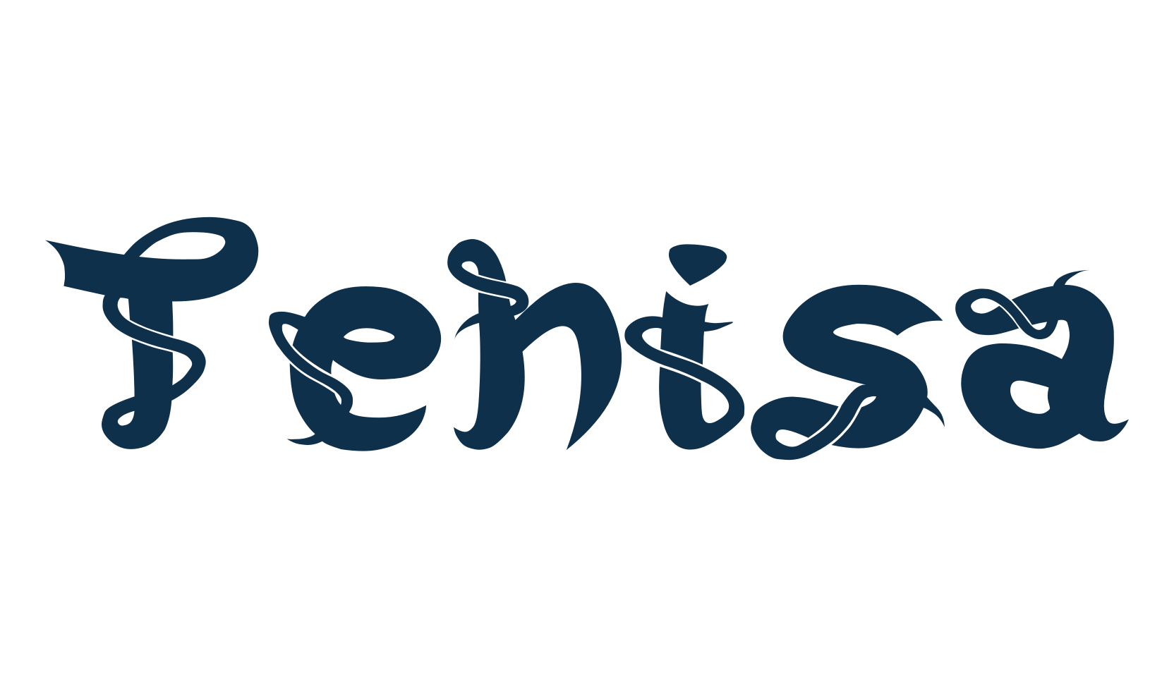 Tehisa, fancy decorative font preview