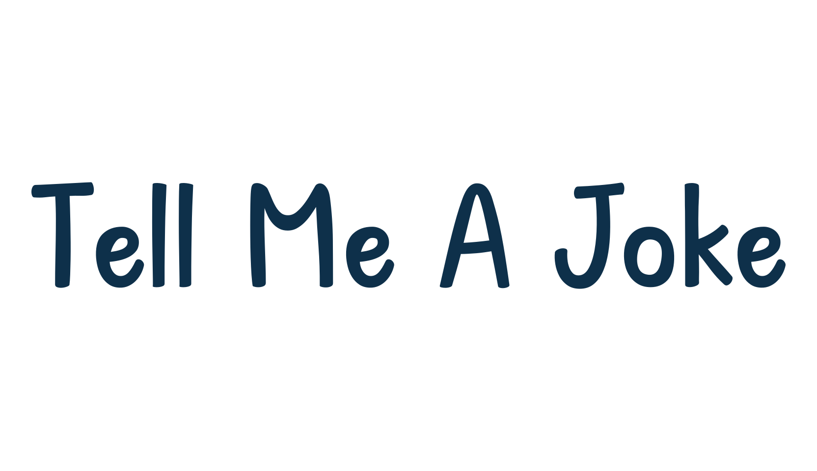Tell Me A Joke, fancy various decorative script calligraphy font preview