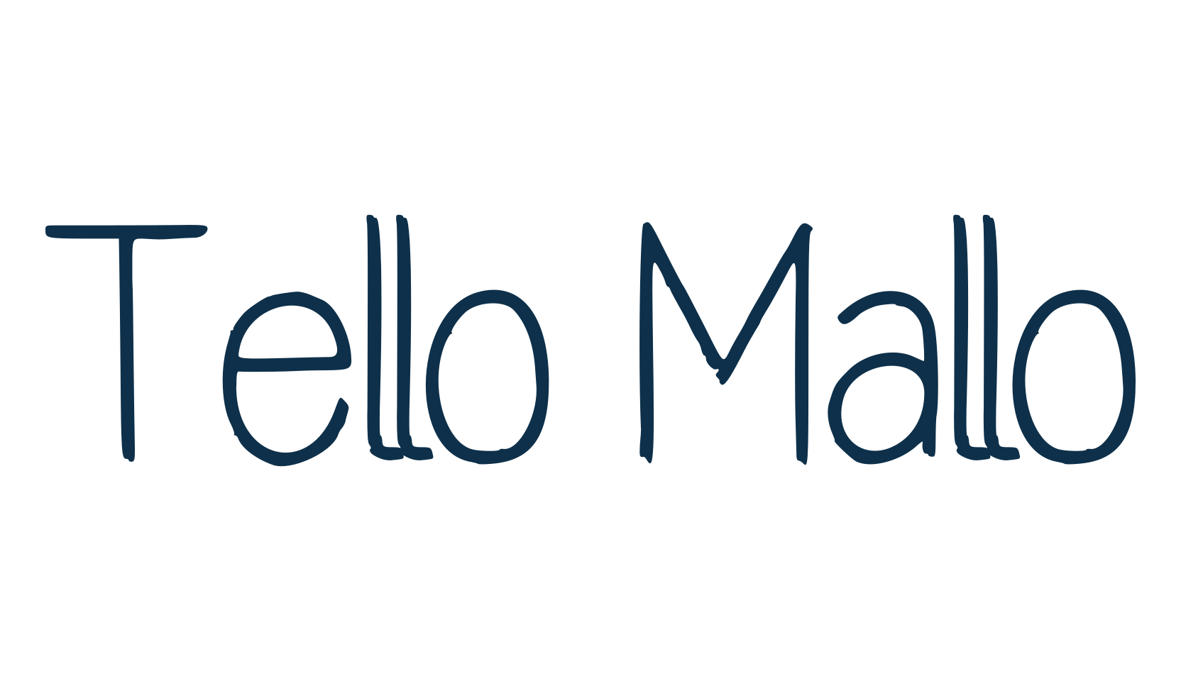 Tello Mallo, display market font preview