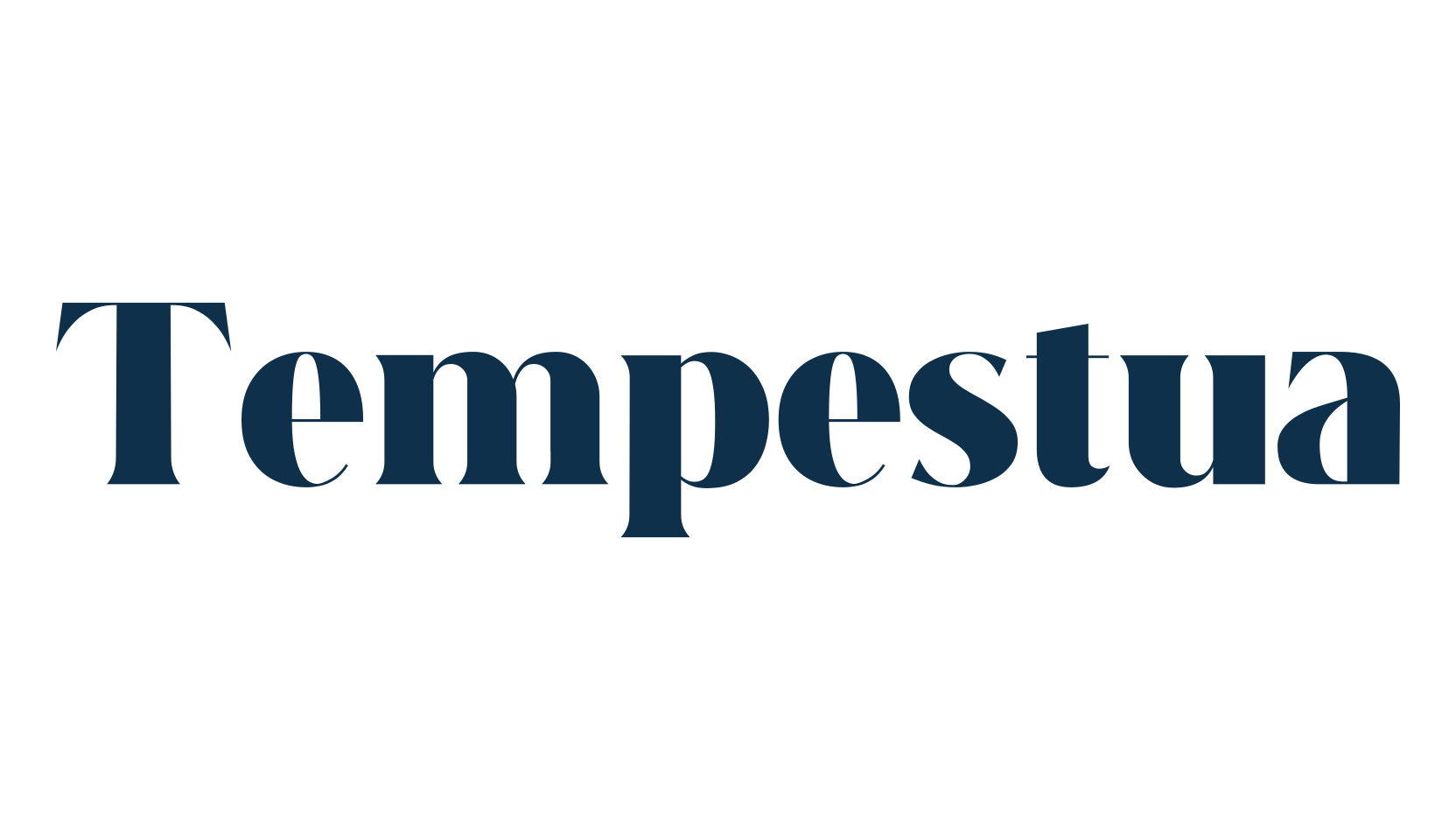 Tempestua, serif font preview