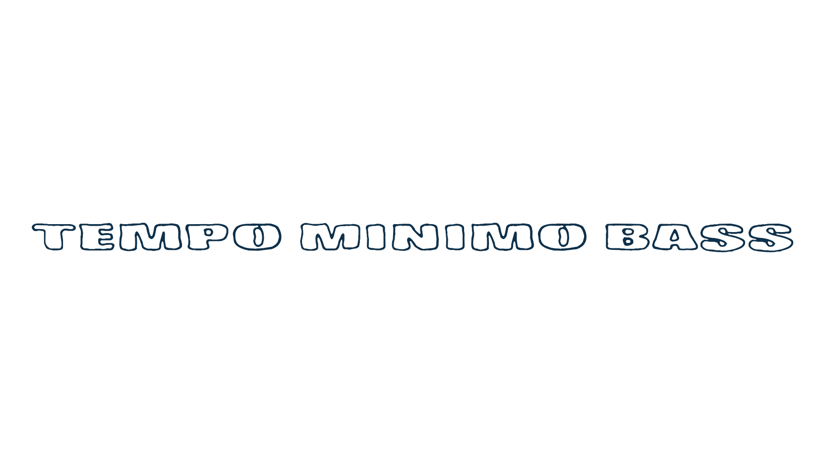 Tempo Minimo Bass, fancy eroded decorative font preview