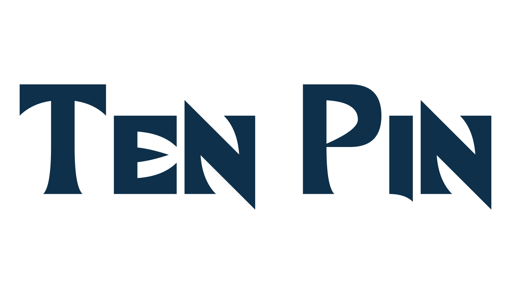 Ten Pin, gothic modern font preview