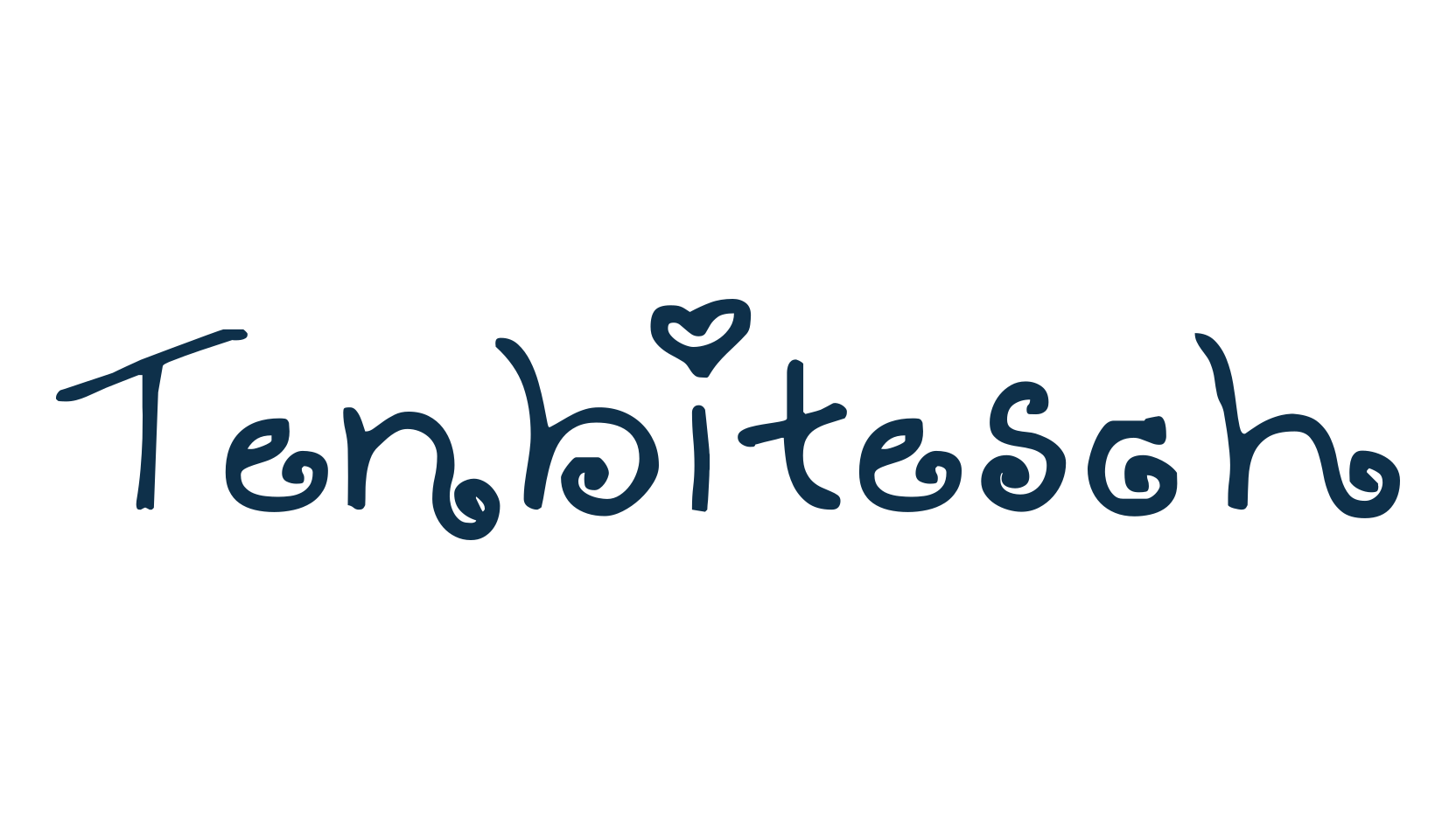Tenbitesch, fancy decorative font preview