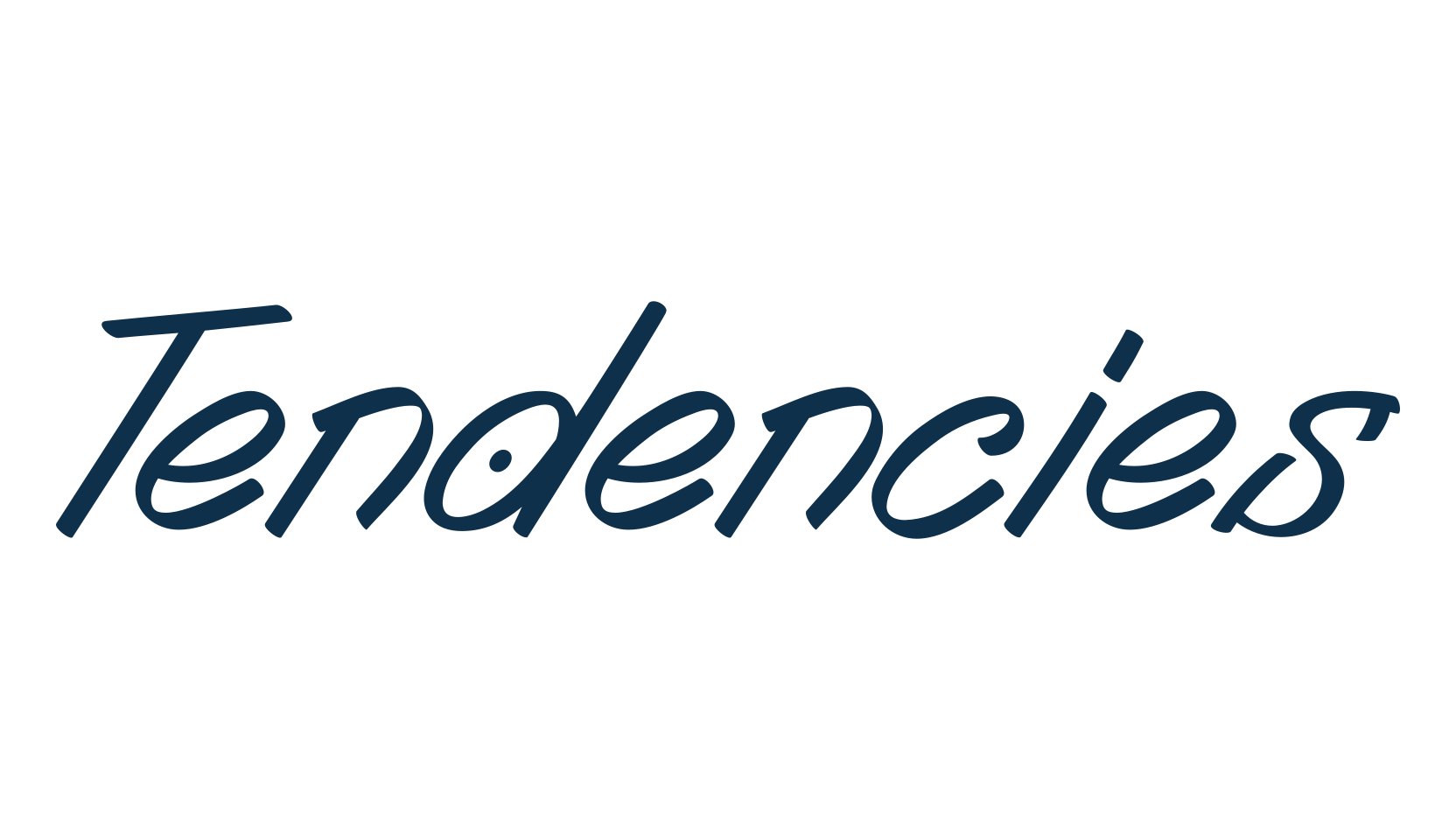 Tendencies, script handwritten fancy decorative calligraphy font preview