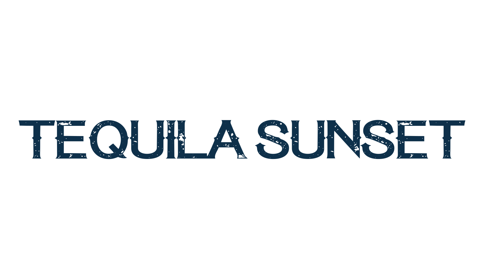 Tequila Sunset, western font preview