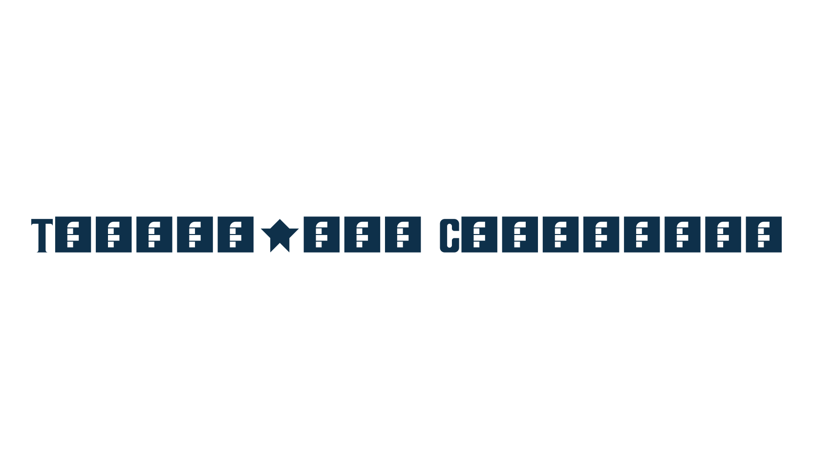 Terminally Chisseled, fancy various decorative font preview