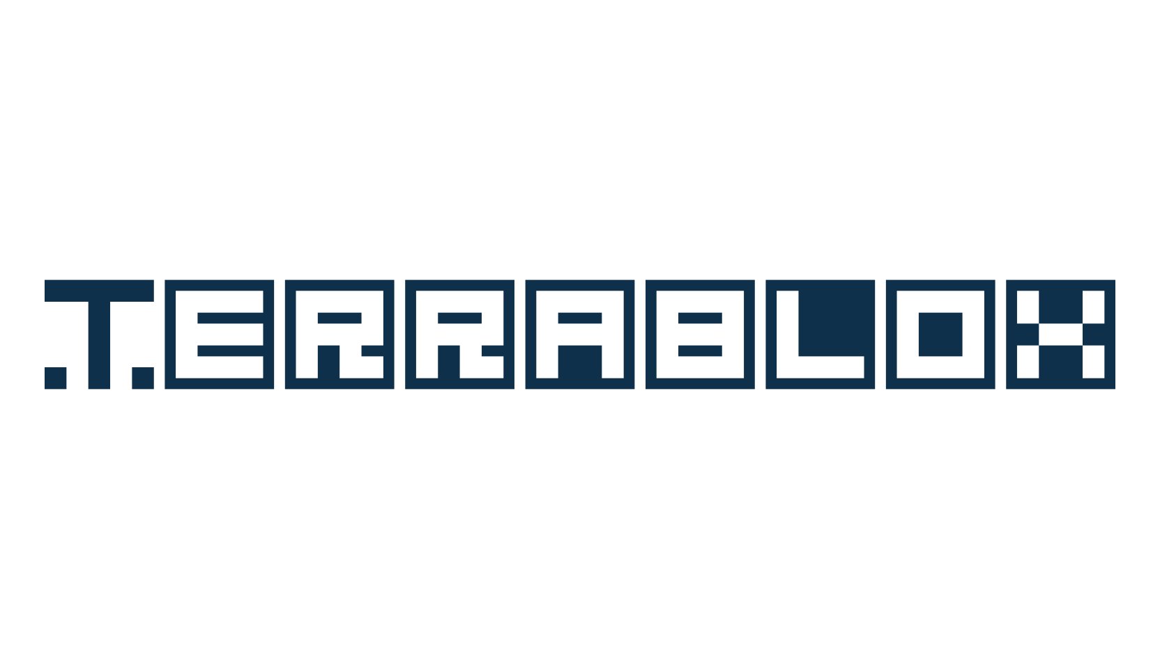 Terrablox, square font preview