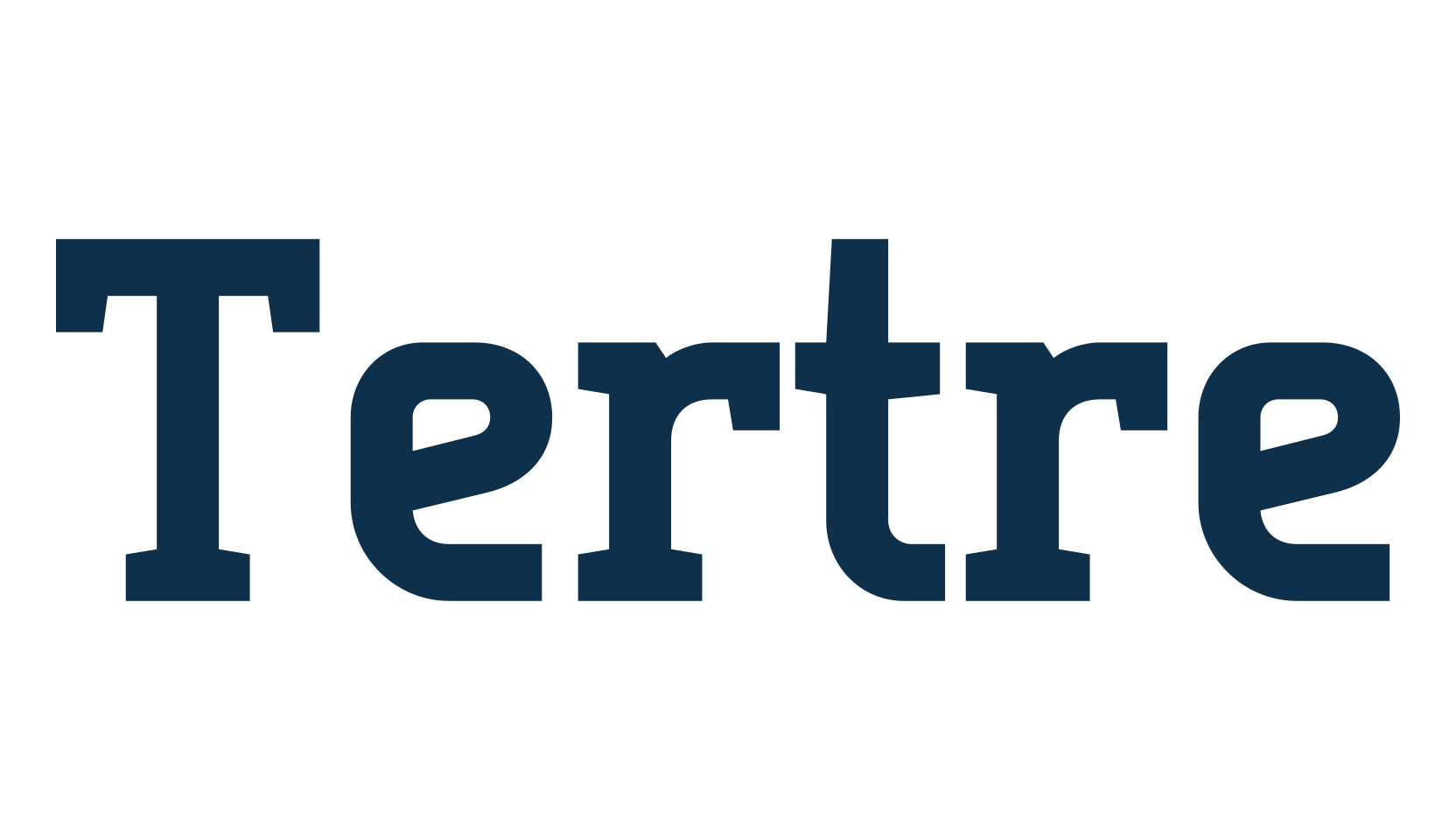 Tertre, basic serif font preview