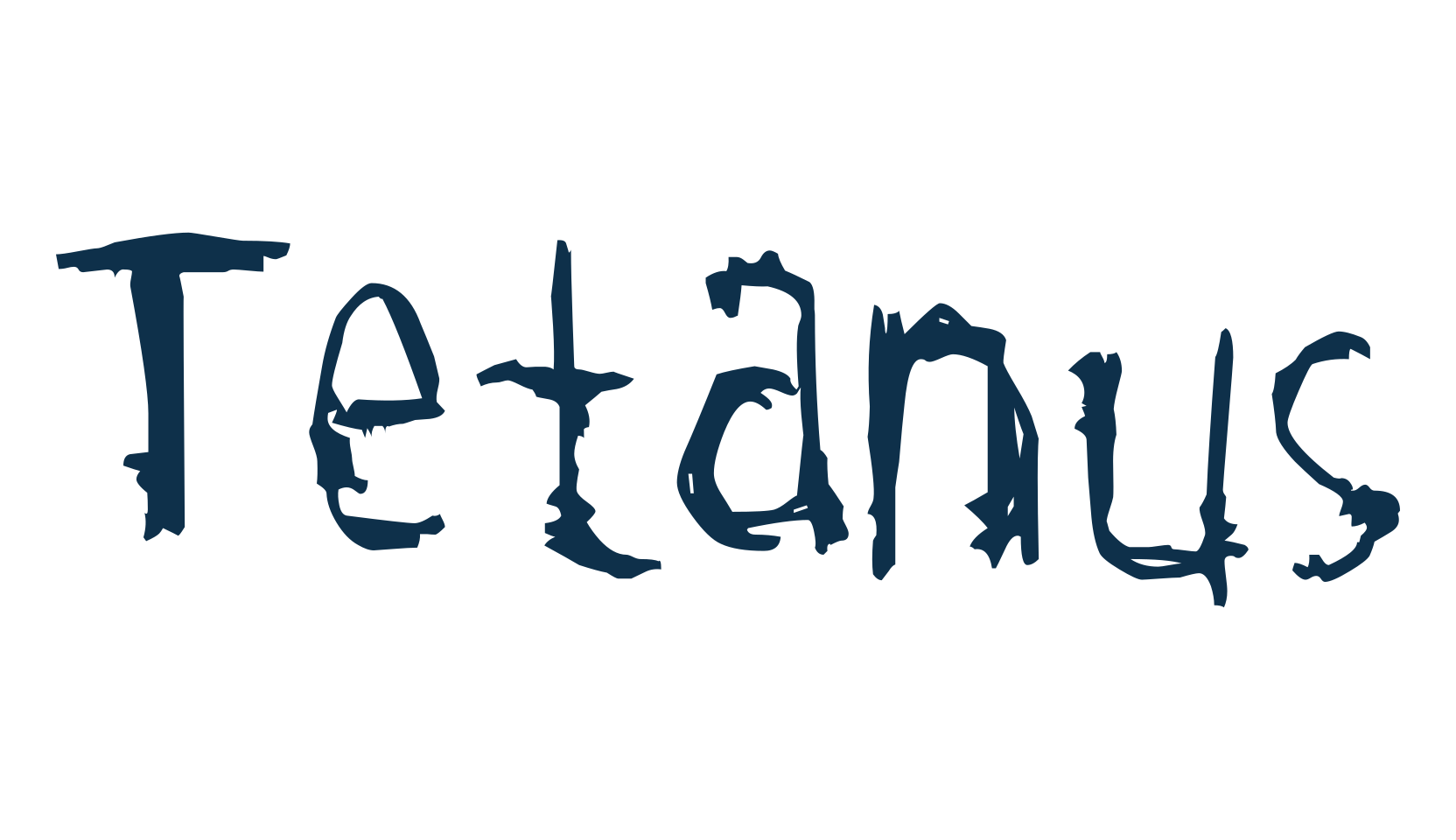 Tetanus, script trash fancy decorative calligraphy font preview