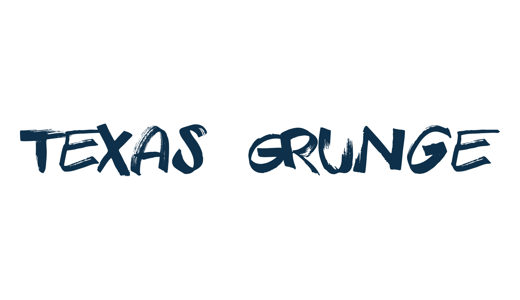 Texas Grunge, script trash fancy decorative calligraphy font preview