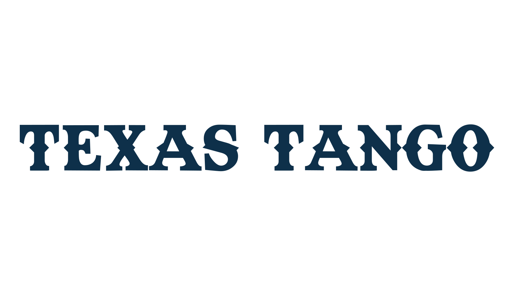 Texas Tango, fancy western decorative font preview