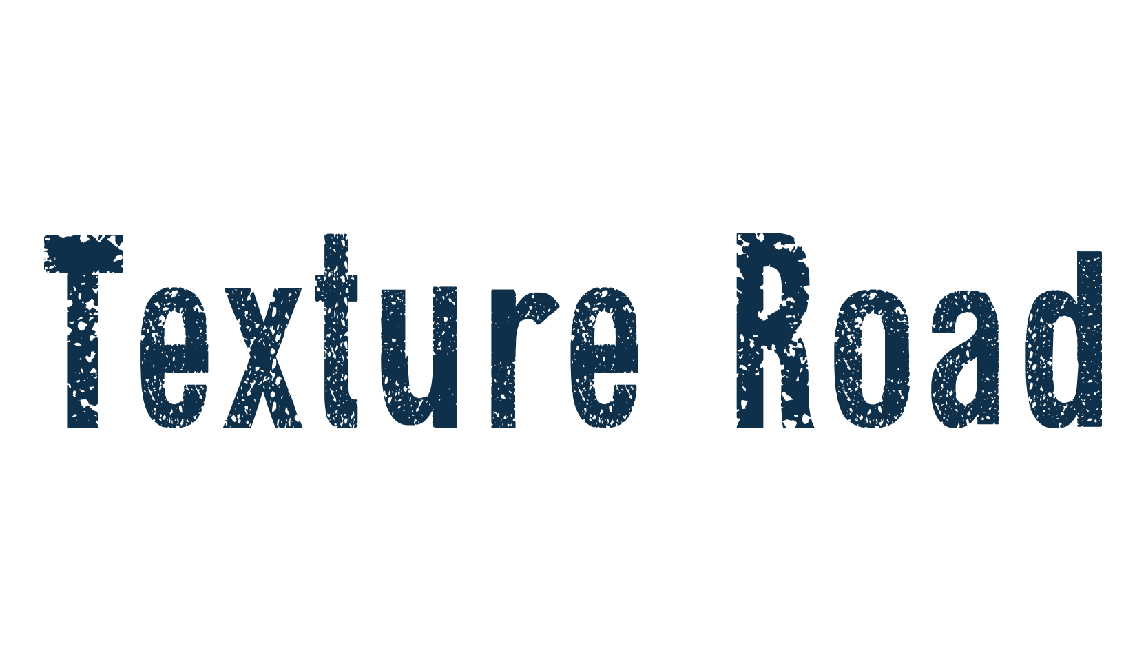 Texture Road, fancy eroded decorative font preview