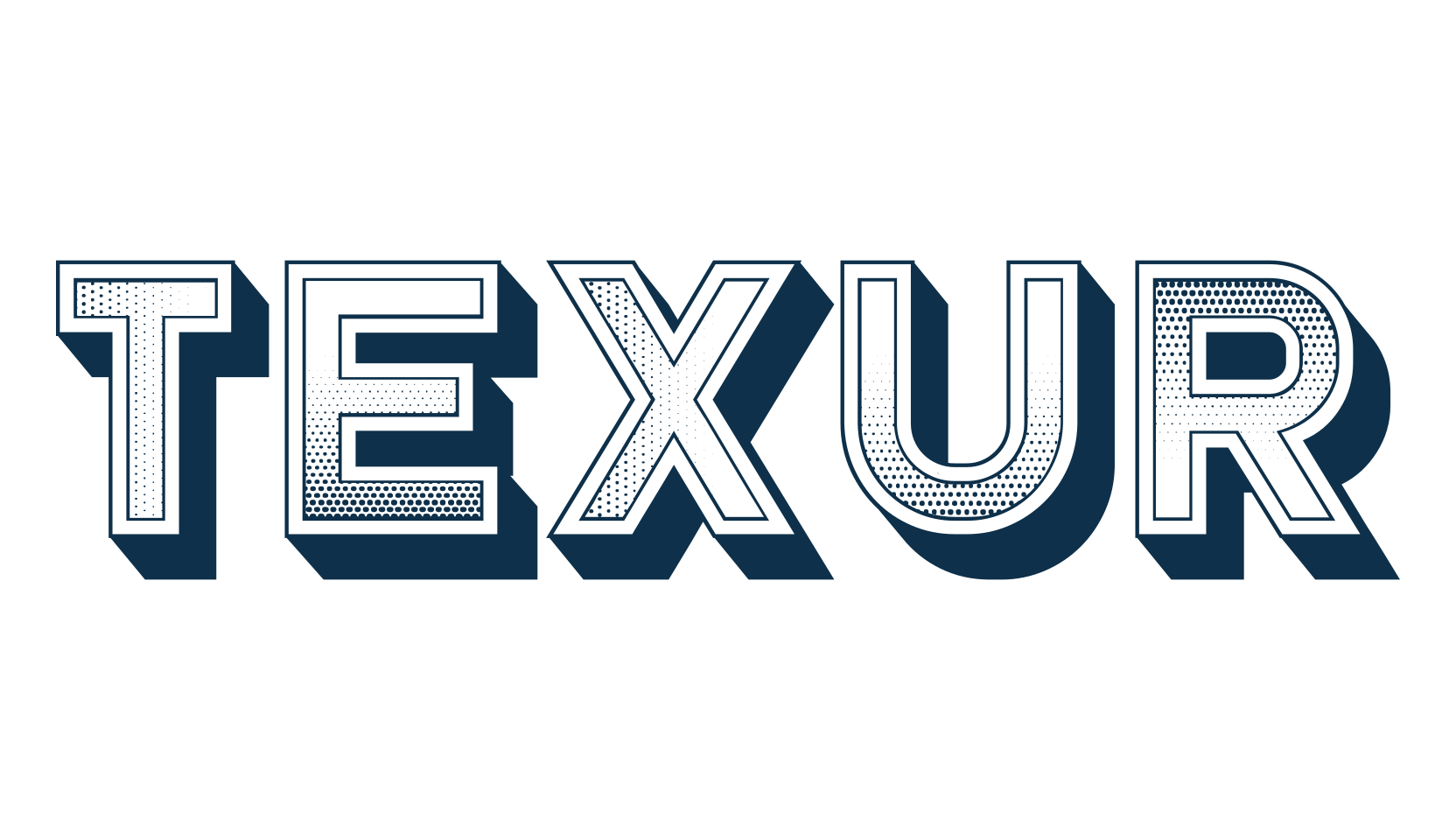 Texur, fancy retro decorative font preview