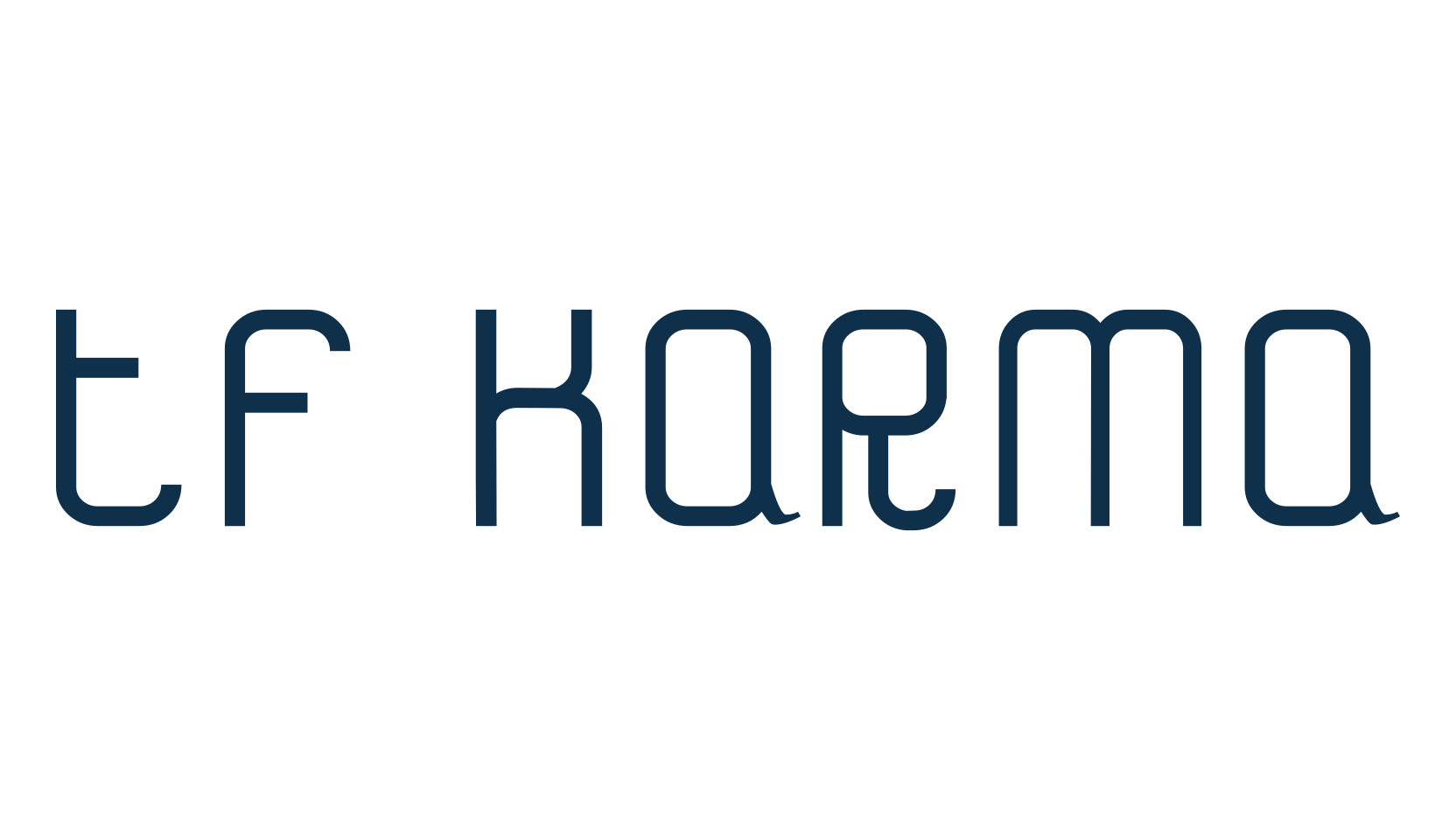 TF Karma, fancy various techno sci-fi font preview