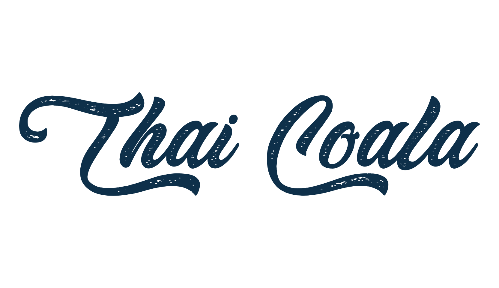 Thai Coala, fancy various decorative script calligraphy font preview