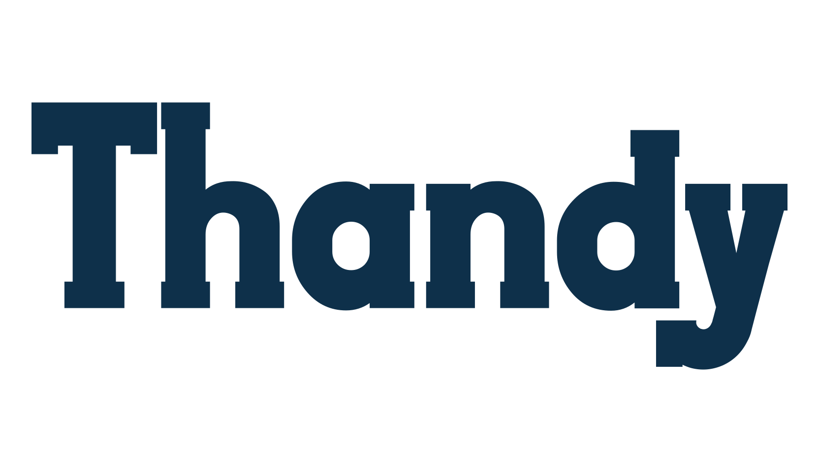 Thandy, basic serif font preview