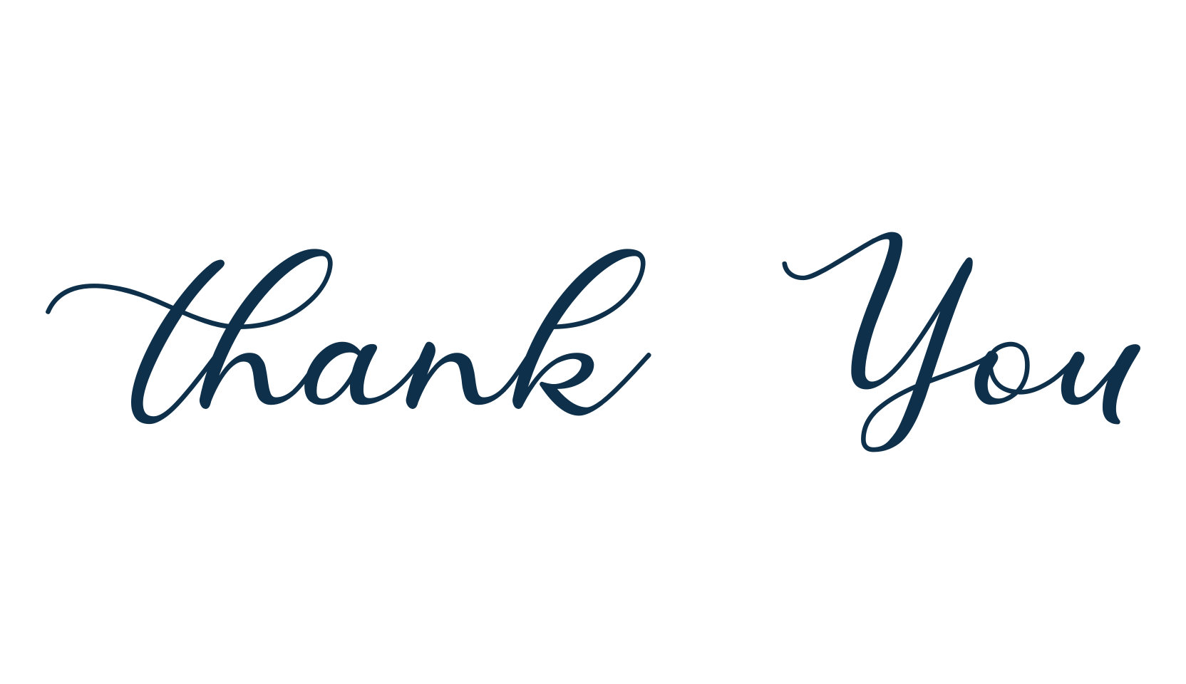 Thank You, script calligraphy fancy decorative font preview