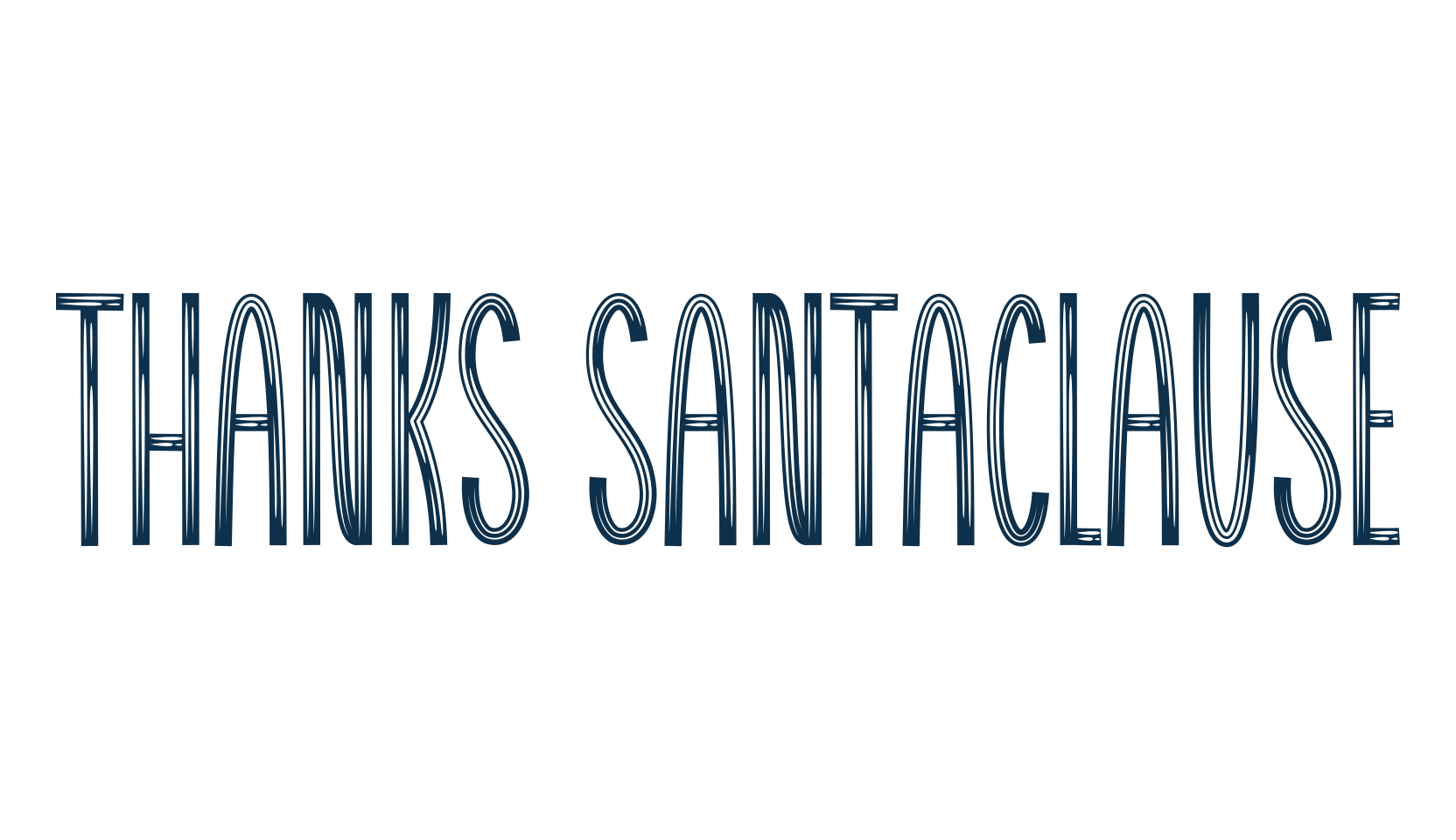 Thanks Santaclause, fancy various decorative font preview