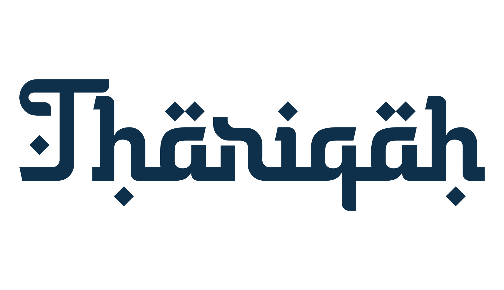 Thariqah, arabic font preview