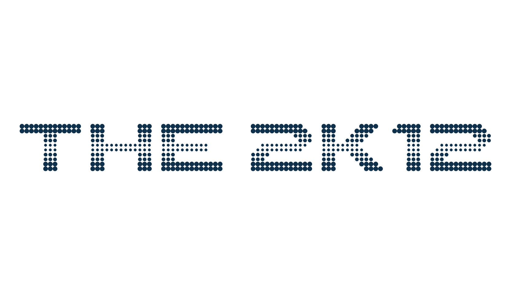 The 2K12, techno lcd sci-fi font preview
