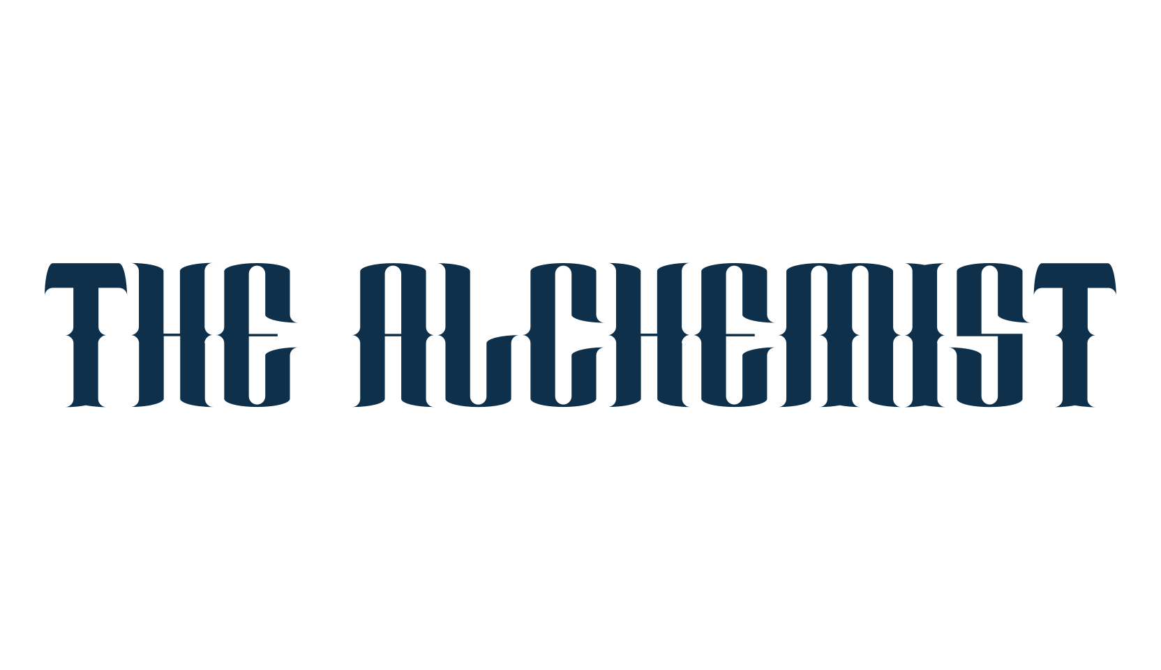 The Alchemist, modern font preview