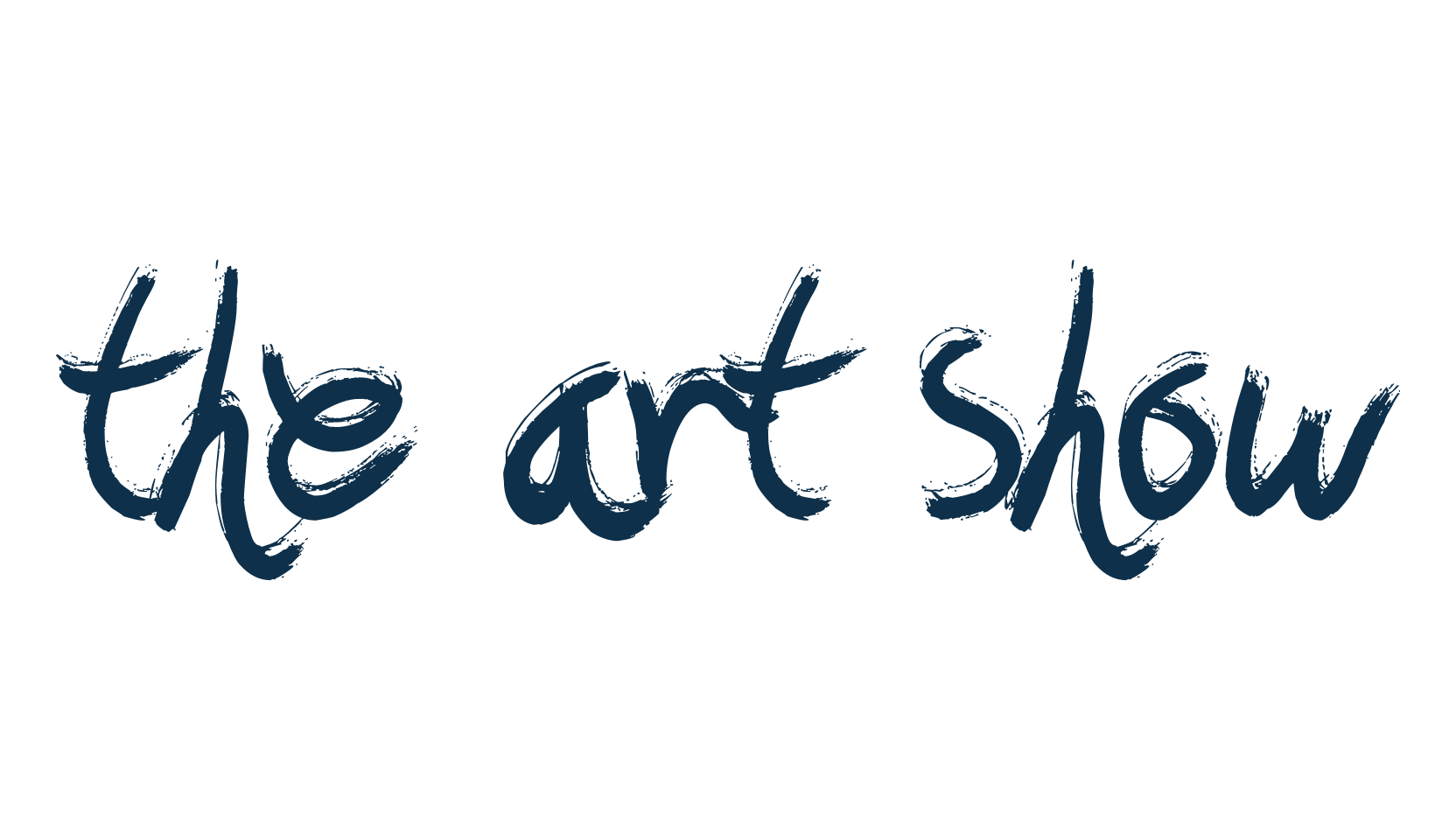 The Art Show, fancy various decorative script calligraphy font preview