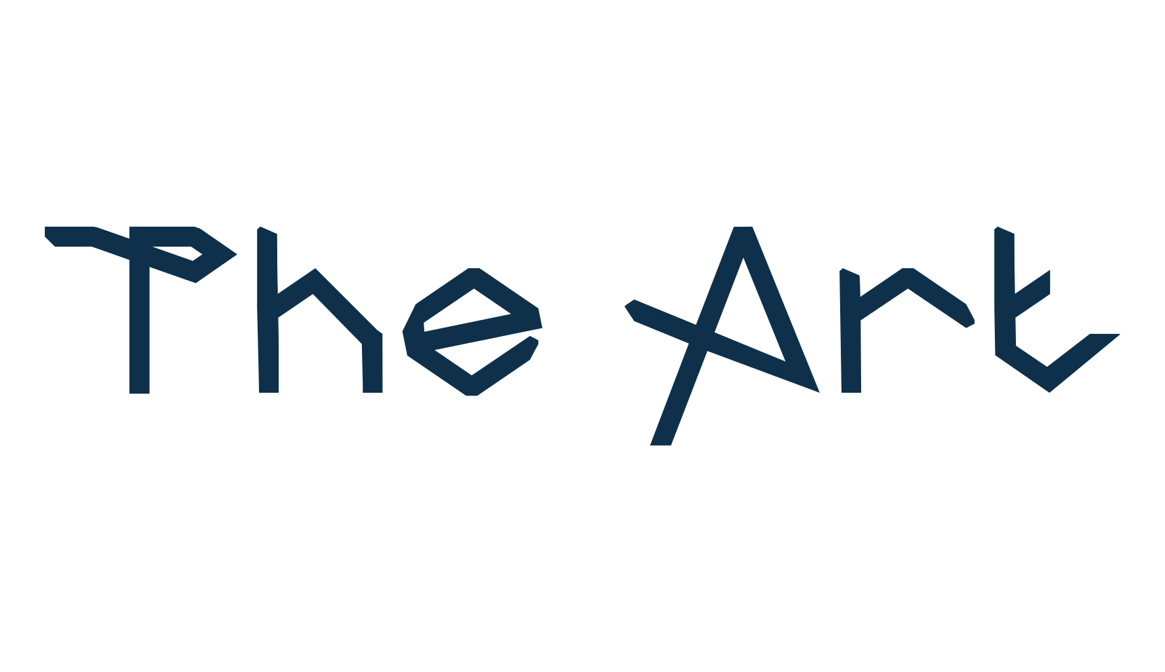 The Art, gothic modern font preview