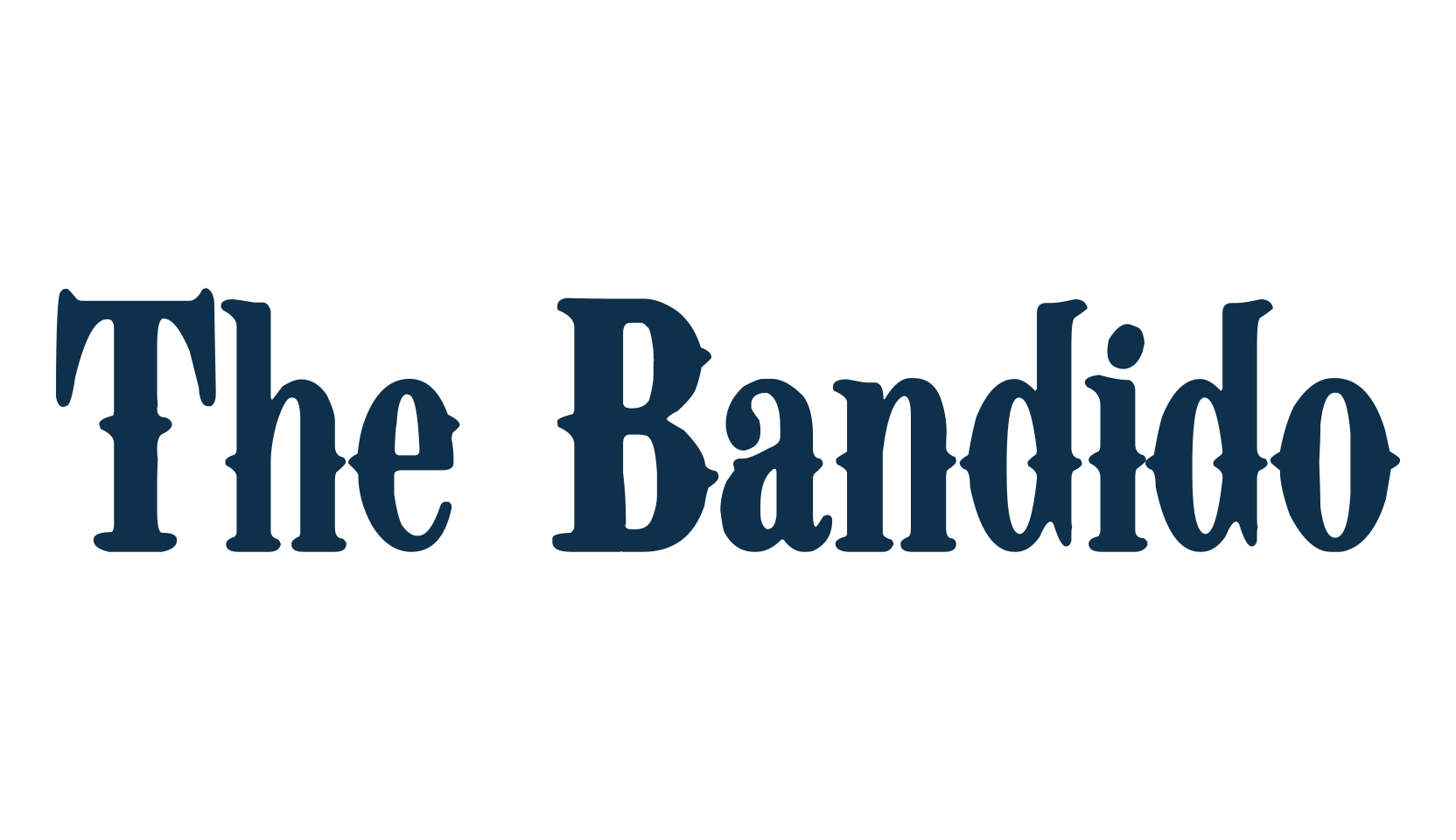 The Bandido, western font preview