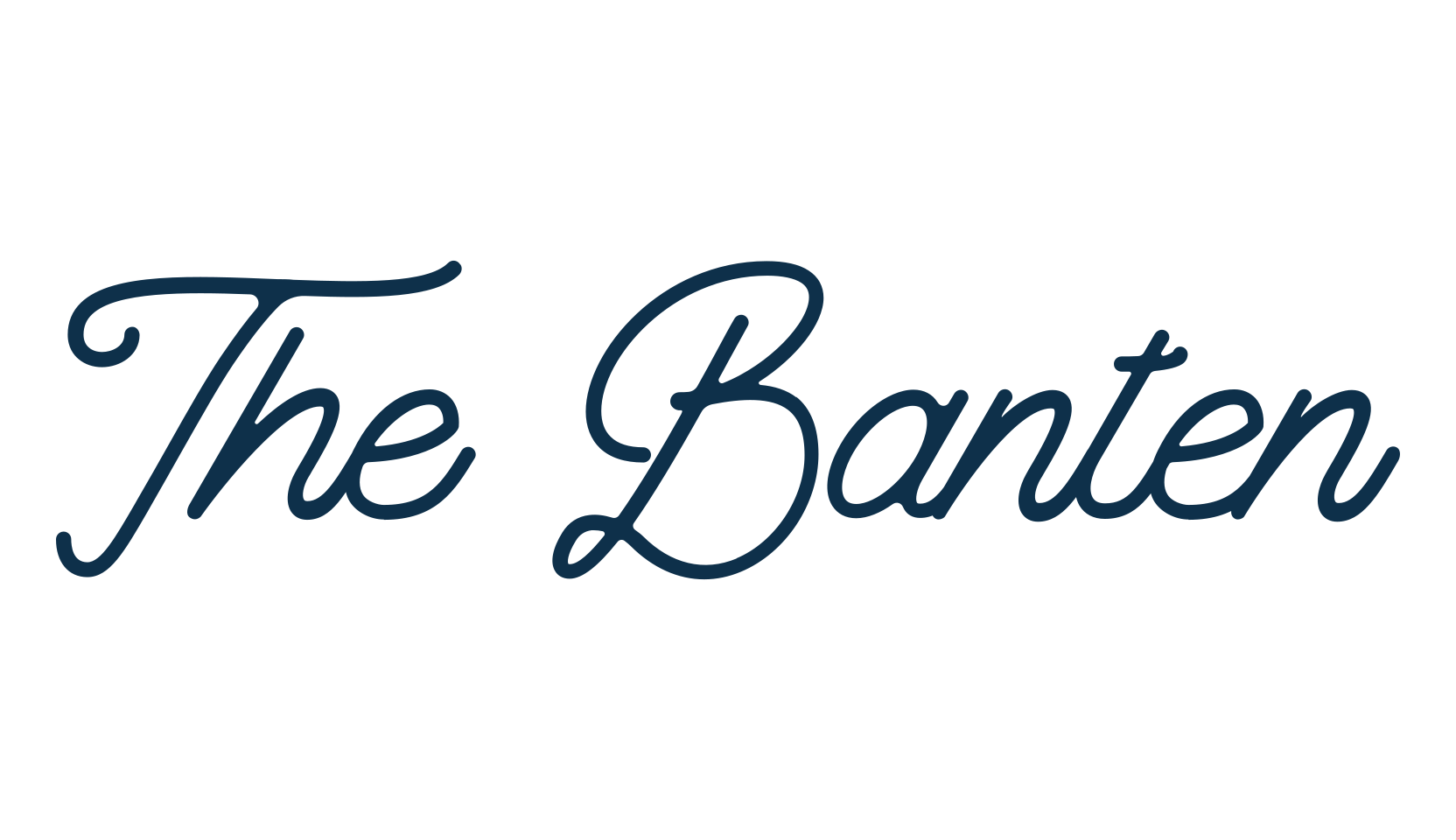 The Banten, fancy various decorative script calligraphy font preview